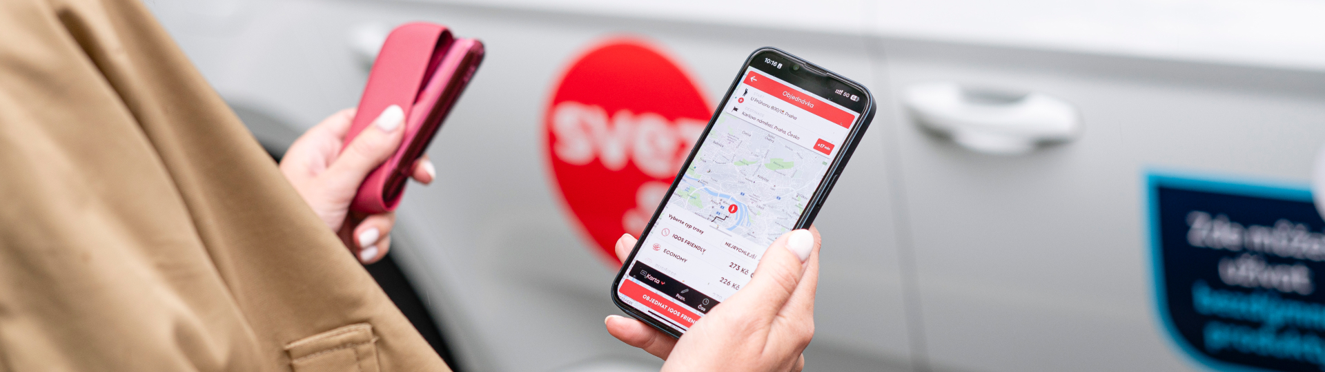 Vyzkoušej svez.se – nové IQOS Friendly taxi 