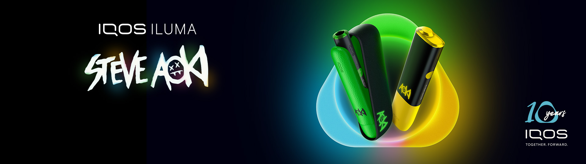 Steve Aoki a IQOS: spolupráce k oslavě 10 let Steve Aoki a IQOS: spolupráce k oslavě 10 let
