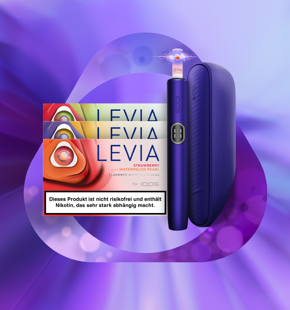 Die neuen LEVIA Pearls. Ein Klick, doppelter Genuss.