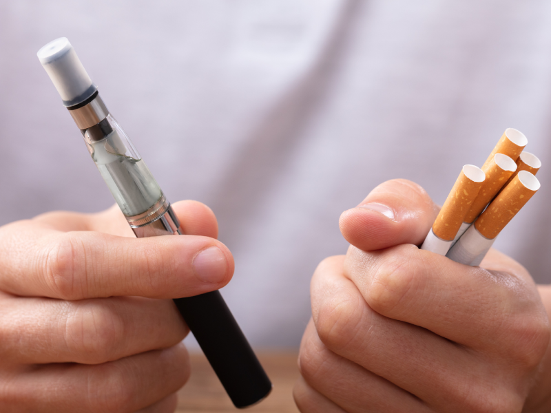E-Zigarette vs. Zigarette - das sind die Unterschiede