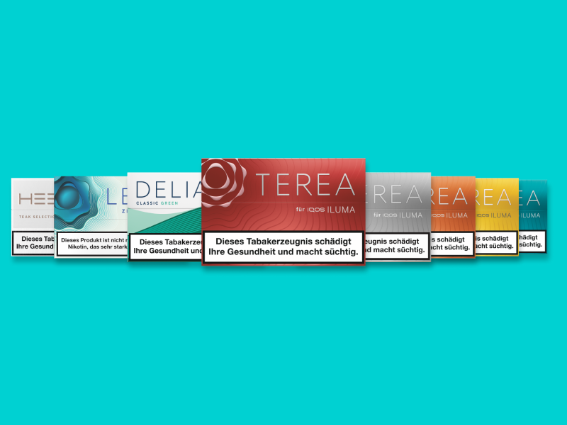 HEETS, TEREA, DELIA & LEVIA Einfuhr nach Deutschland (Stand: März 2025)