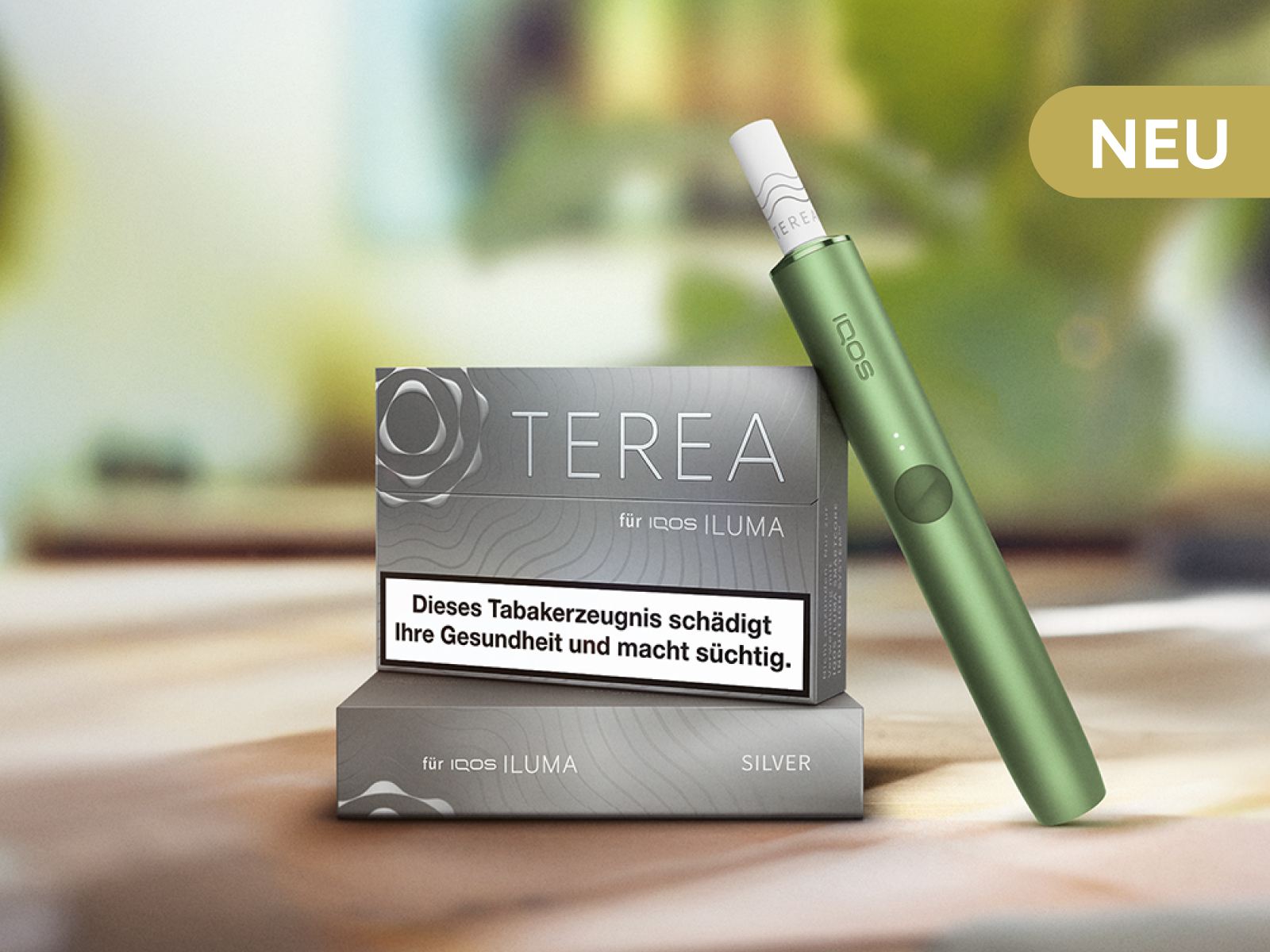 Neu für IQOS ILUMA:  TEREA Silver. Neu für IQOS ILUMA:  TEREA Silver.