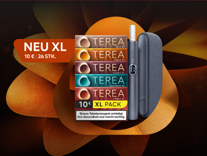 TEREA XL ist da: Tabakgenuss, noch größer.