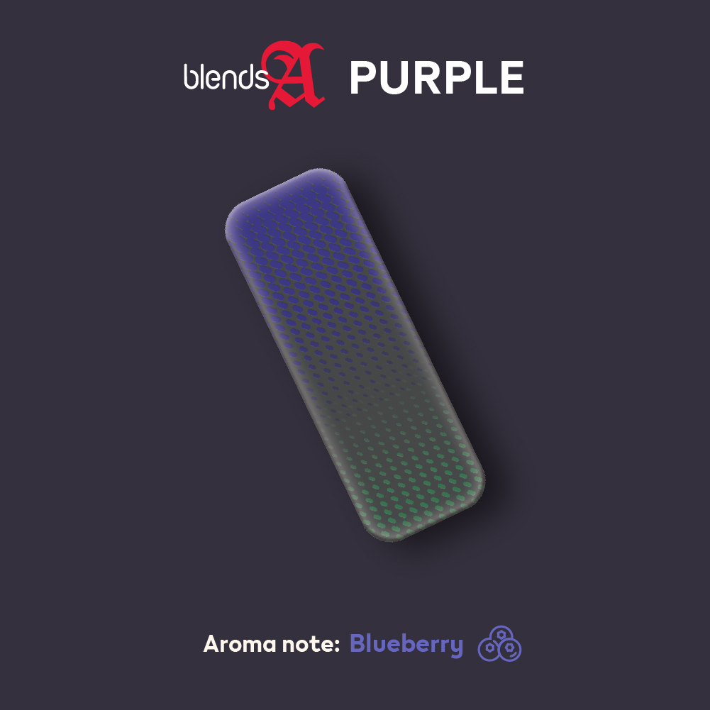 BLENDS A Purple Edition flavors variant carousel banner