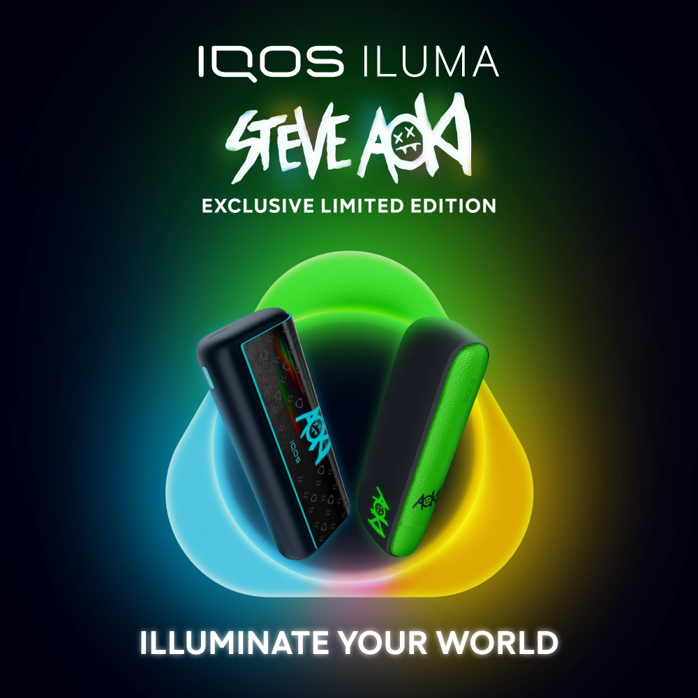 Kolaborasi Eksklusif Edisi Terbatas IQOS ILUMA™ x Steve Aoki