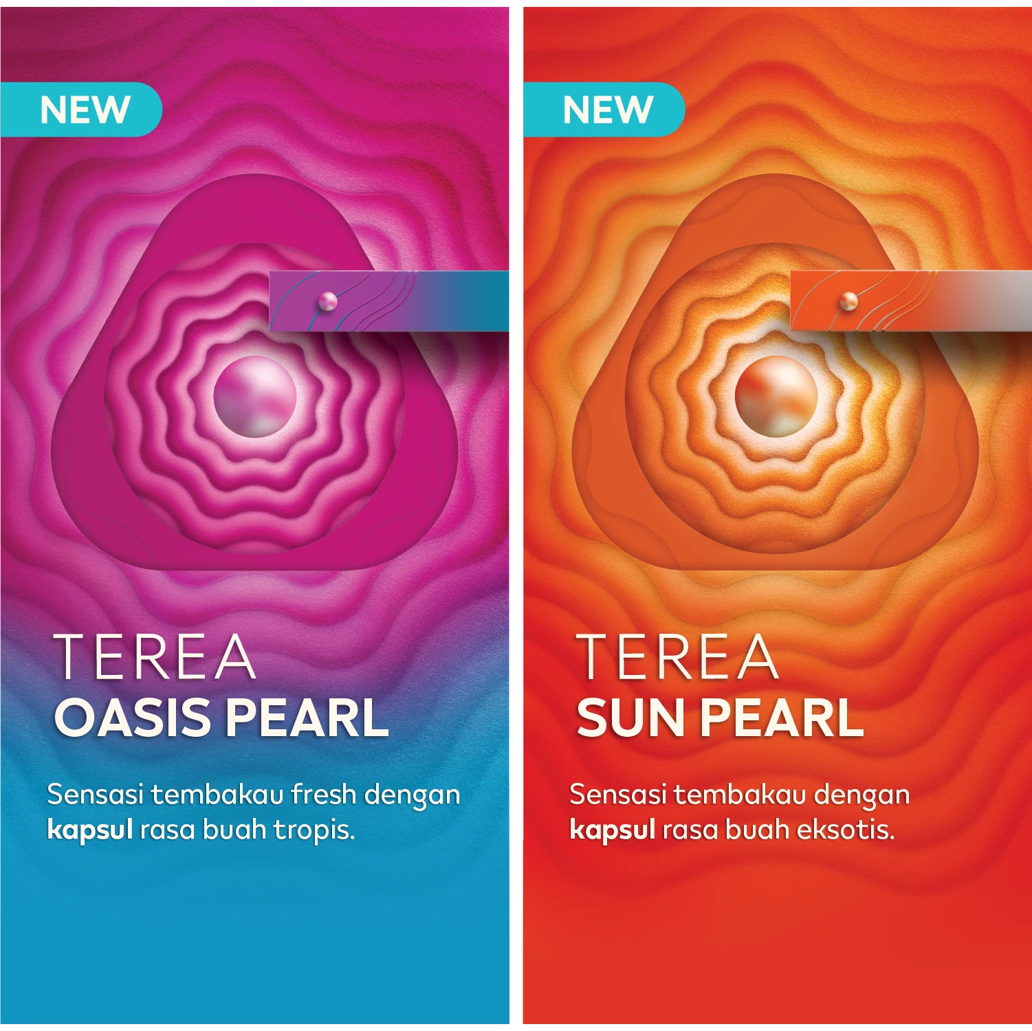 Kini Telah Hadir Varian Rasa Baru Batang Tembakau TEREA™ Capsule: Perpaduan Tembakau Asli Dengan Aroma Buah