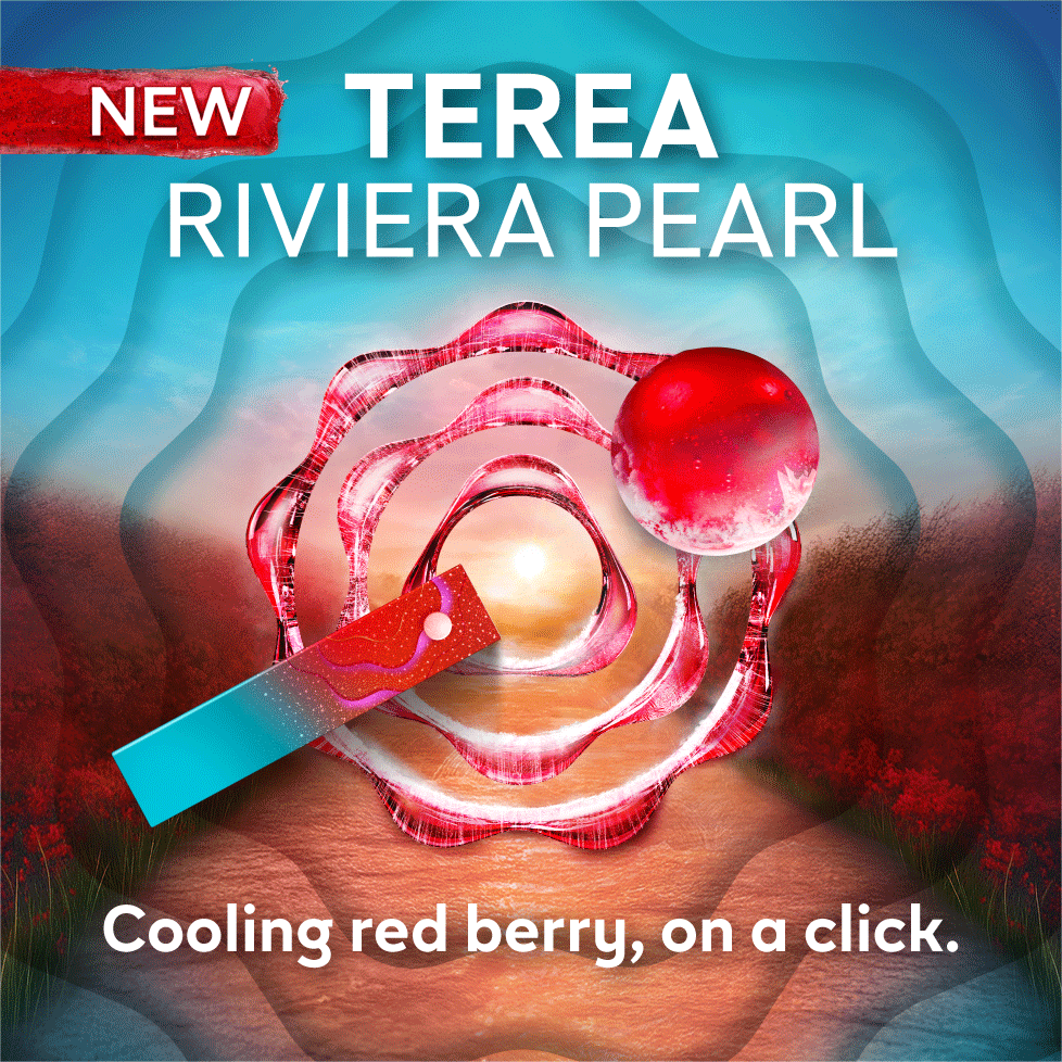 A Refreshing Click: New TEREA Capsules with a Fruity Aroma and a Cooling Menthol Sensation