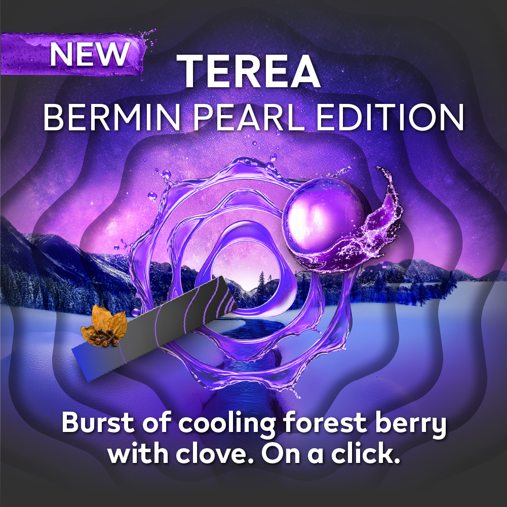 TEREA Capsule Returns: A New Flavor Blend of Tobacco, Cloves, and Fruity Aromas with a Cool Menthol Sensation