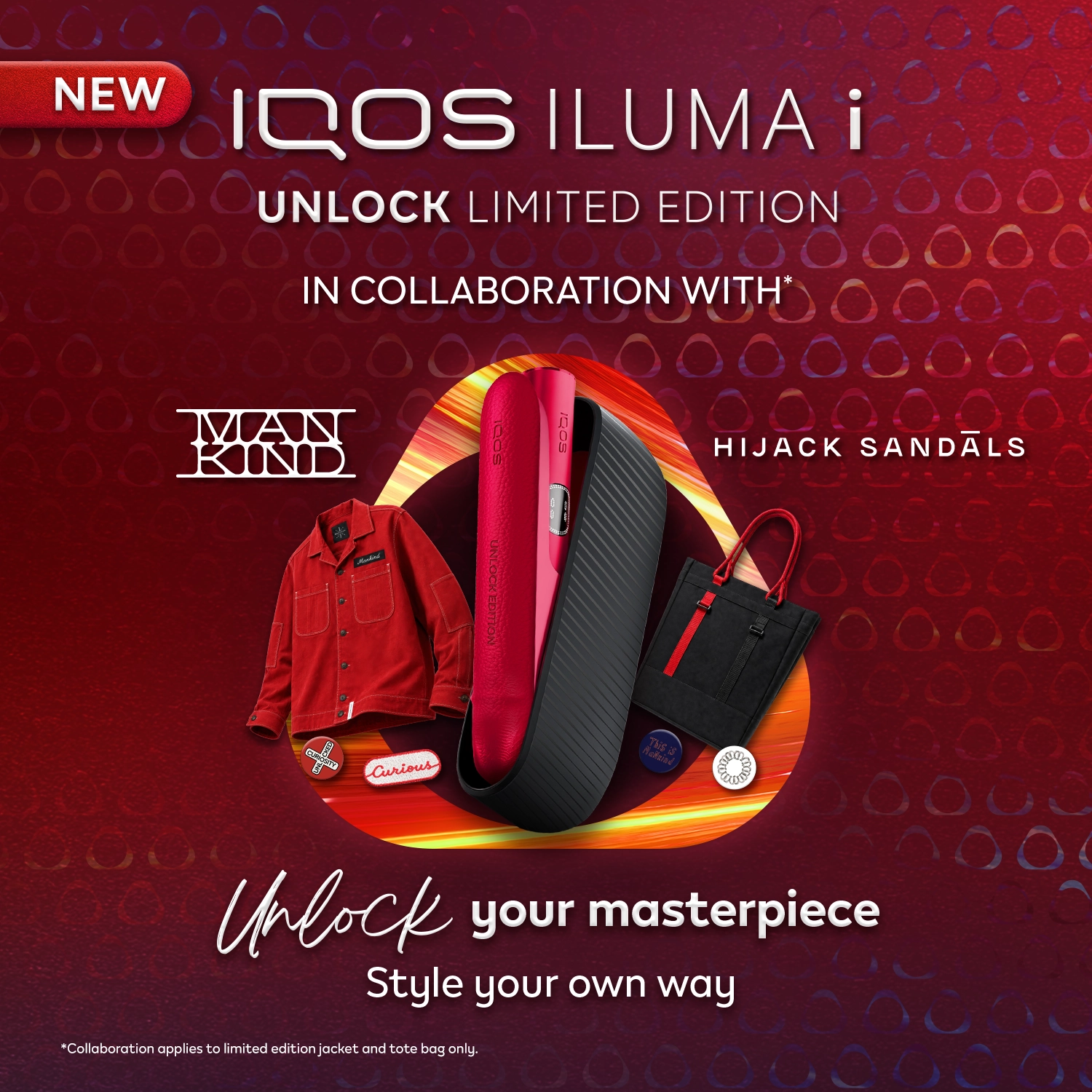 Dapatkan IQOS ILUMA i UNLOCK Limited Edition Package, Kolaborasi Eksklusif Bersama Mankind dan Hijack Sandals
