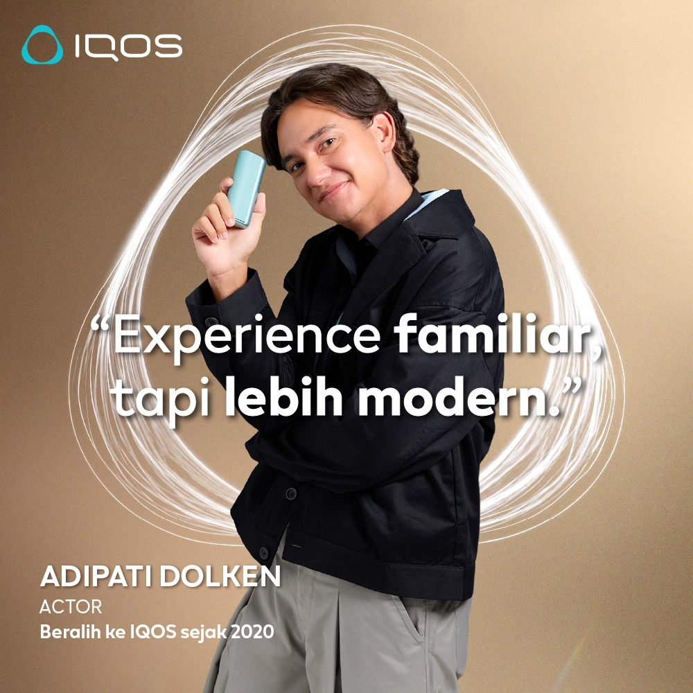 Curious Is: Mengapa Adipati Dolken Memilih IQOS? Dari Rasa Penasaran hingga Pengalaman yang Lebih Modern