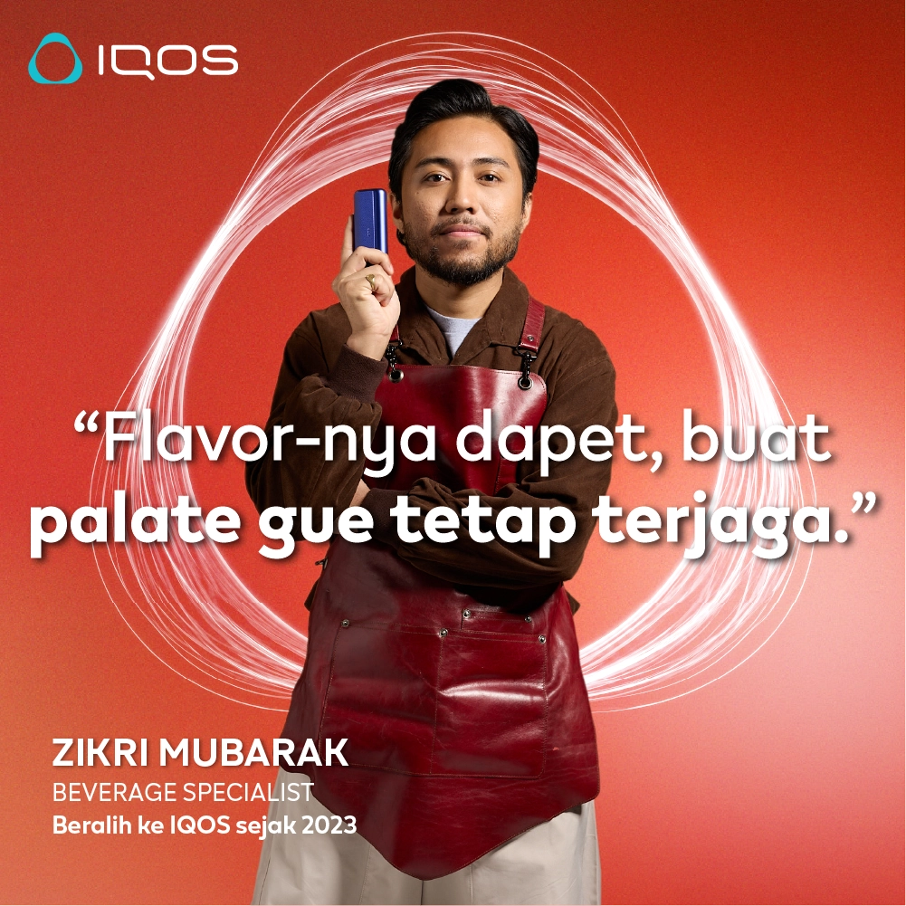 Cerita Zikri Menemukan Rasa yang Sesuai Preferensinya Bersama IQOS