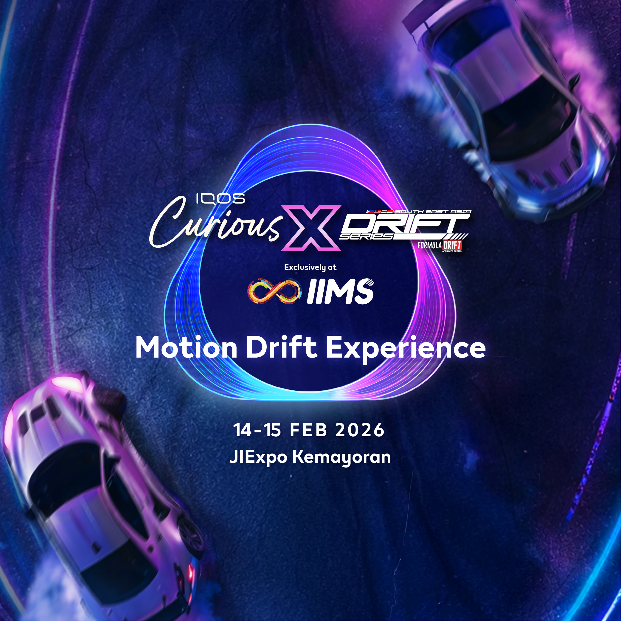 Kolaborasi dengan IQOS Curious X, Temukan Pengalaman Seru Electric in Motion di IIMS 2026 x IDS