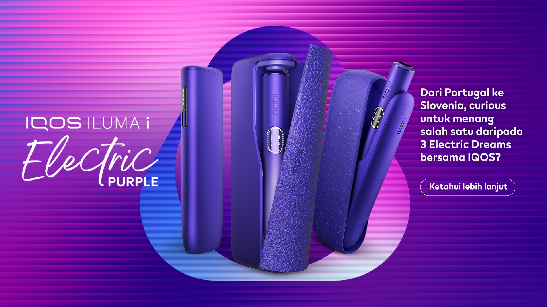 Apa itu IQOS ILUMA i Electric Purple