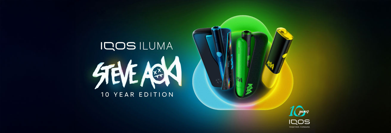 Steve Aoki and IQOS collaboration for our 10-Year celebration