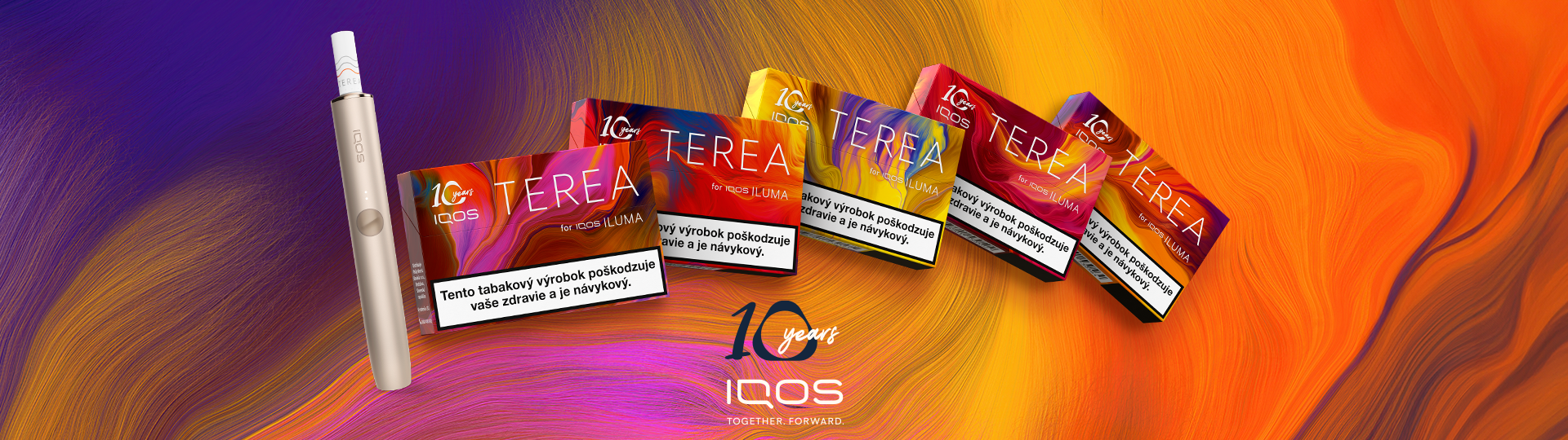10 rokov plných emócií s IQOS!