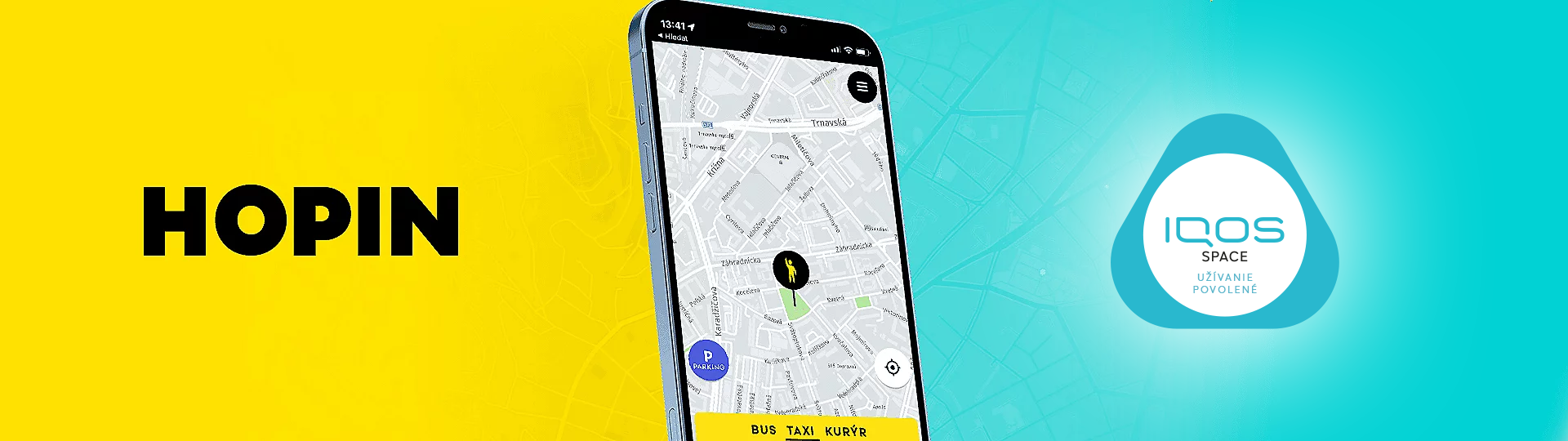 Ďalší krok k budúcnosti bez dymu – IQOS SPACE taxi