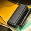 IQOS ILUMA Wrap Leather-like Obsidian Black (أسود)