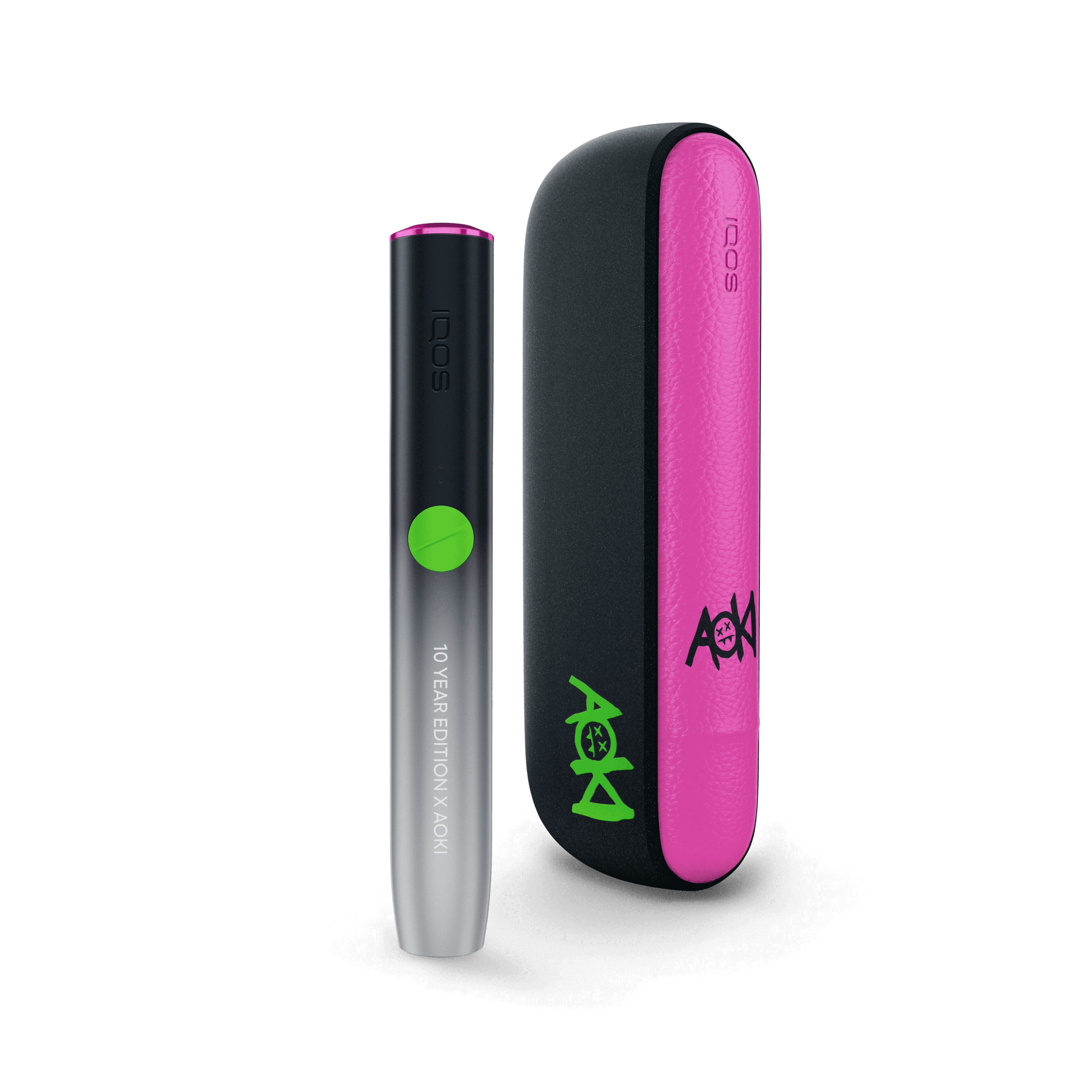 IQOS ILUMA Door Pink AOKI Edition (زهري)