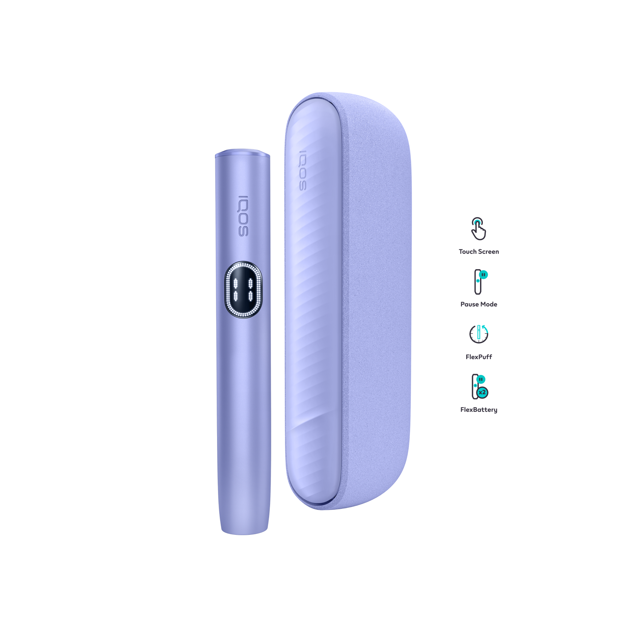 نظام IQOS ILUMA i بنفسجي (Digital Violet)