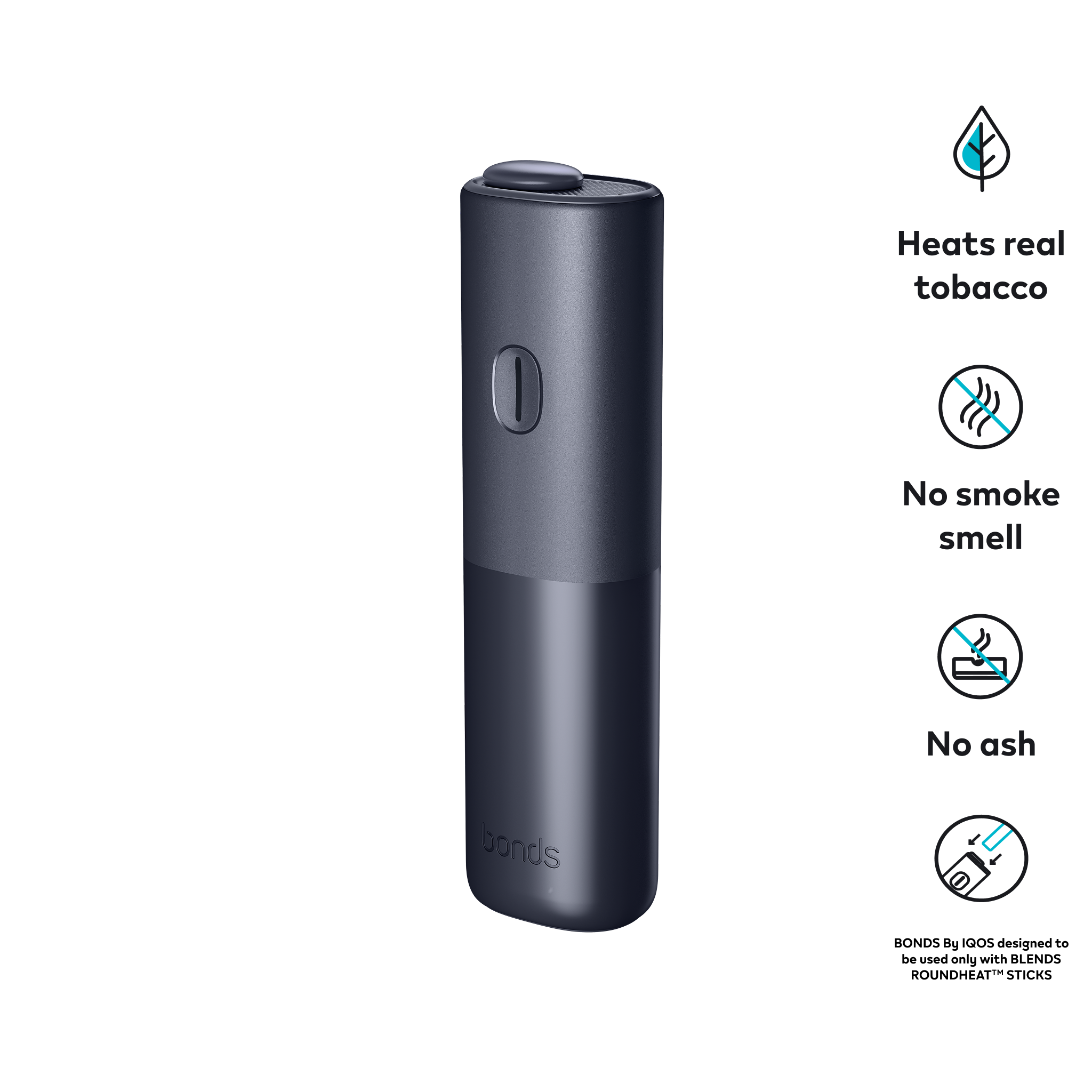 BONDS by IQOS  أسود (Cosmic Black)