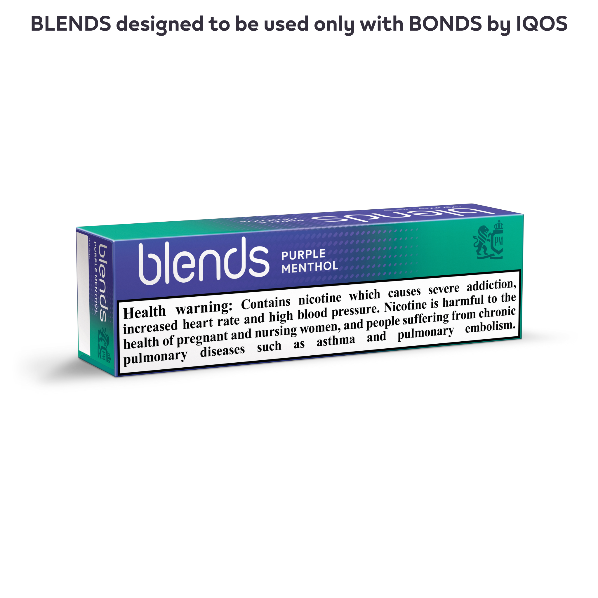 BLENDS PURPLE MENTHOL (10 Packs) (Purple Edition)