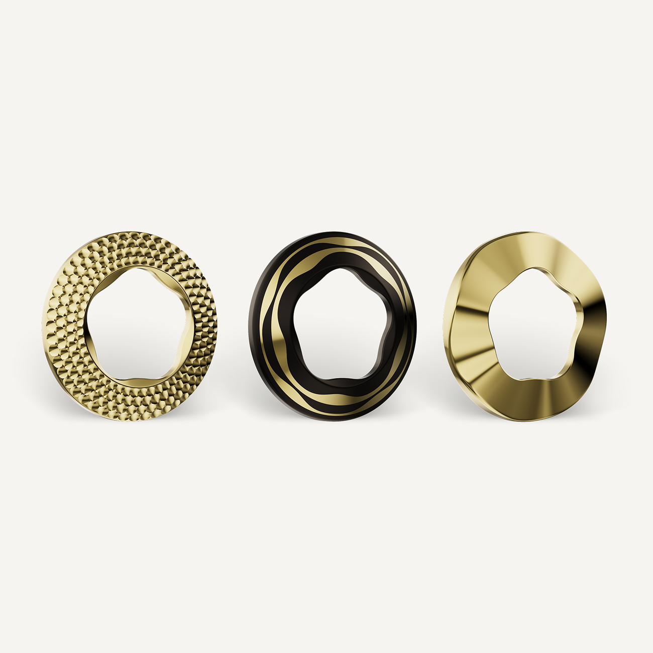 IQOS ILUMA Rings Set Seletti (Black Gold)