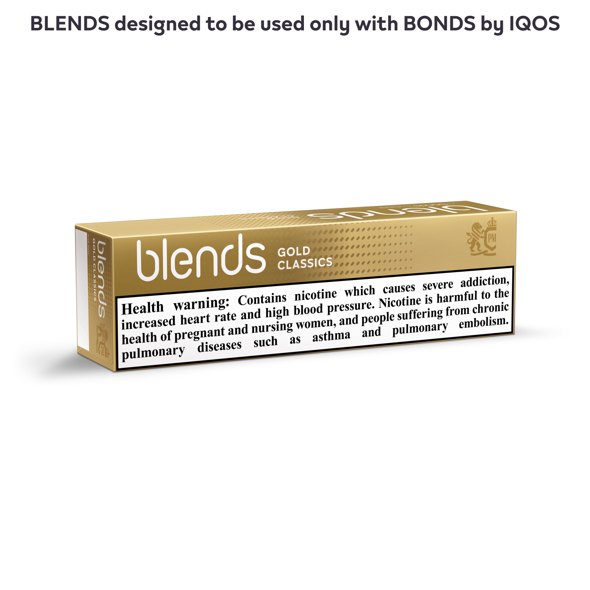 BLENDS GOLD CLASSICS (10 Packs) (Gold Tobacco)