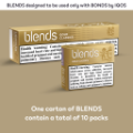 BLENDS GOLD CLASSICS (10 Packs) (Gold Tobacco)