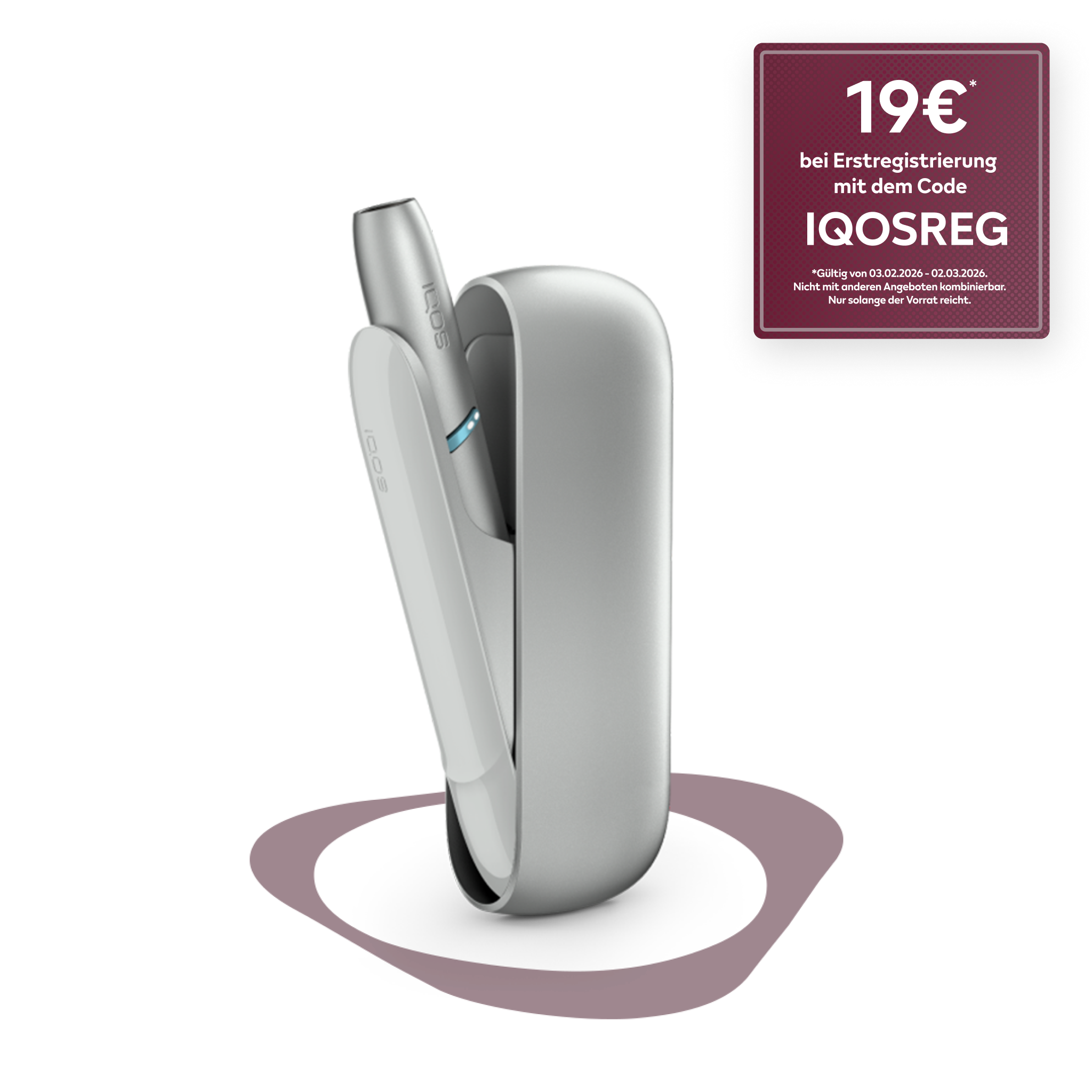 IQOS ORIGINALS DUO Kit Silver (Silver)
