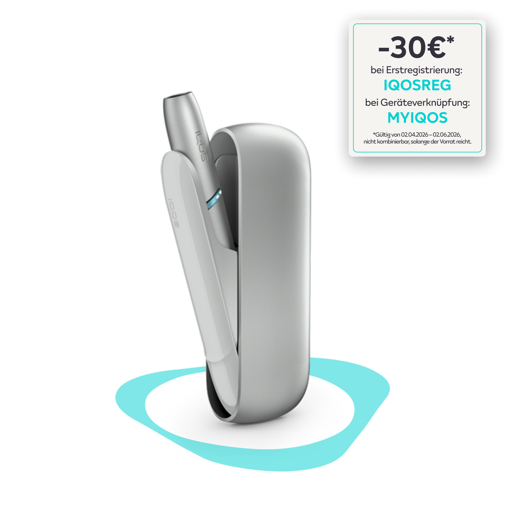 IQOS ORIGINALS DUO Kit Silver (Silver)