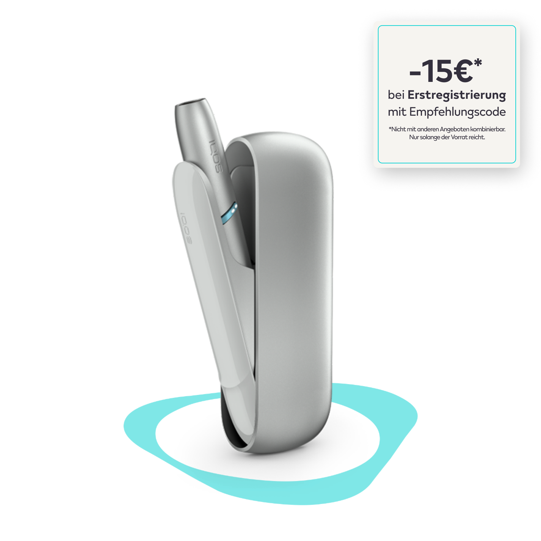 IQOS ORIGINALS DUO Kit Silver (Silver)