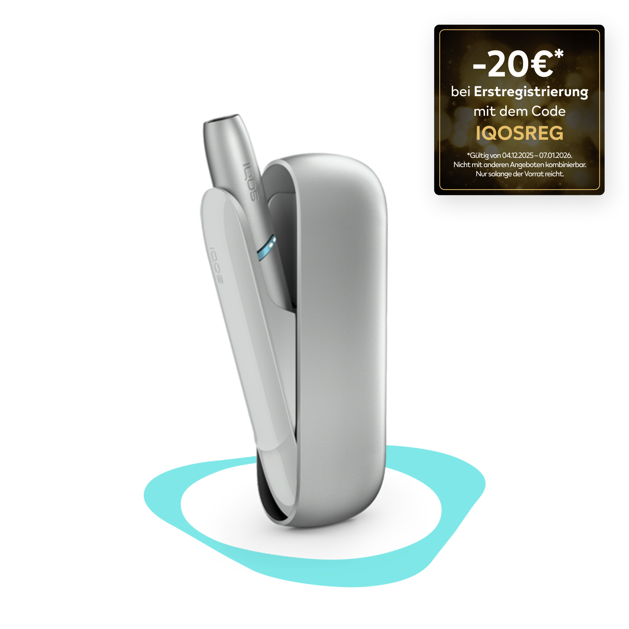 IQOS ORIGINALS DUO Kit Silver (Silver)