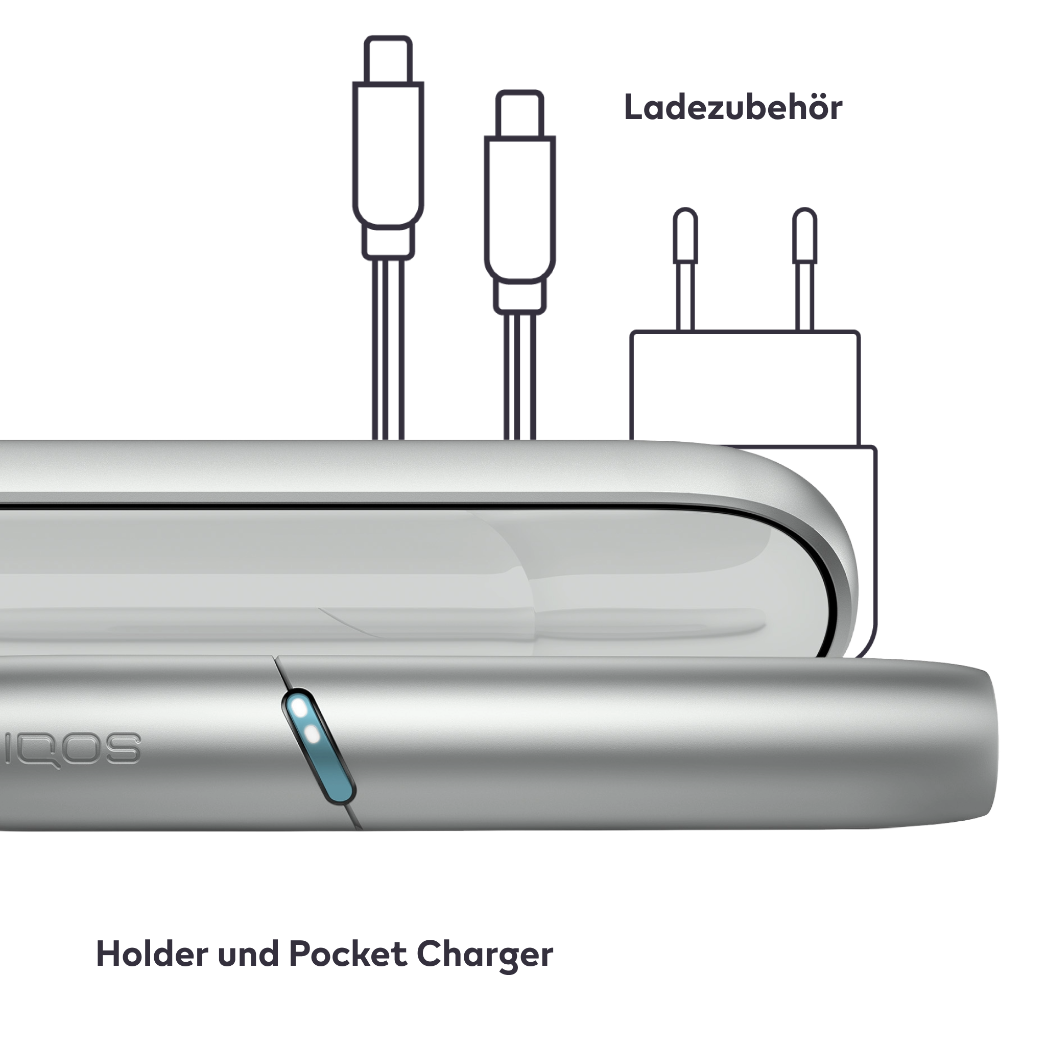 IQOS ORIGINALS DUO Kit Silver (Silver)