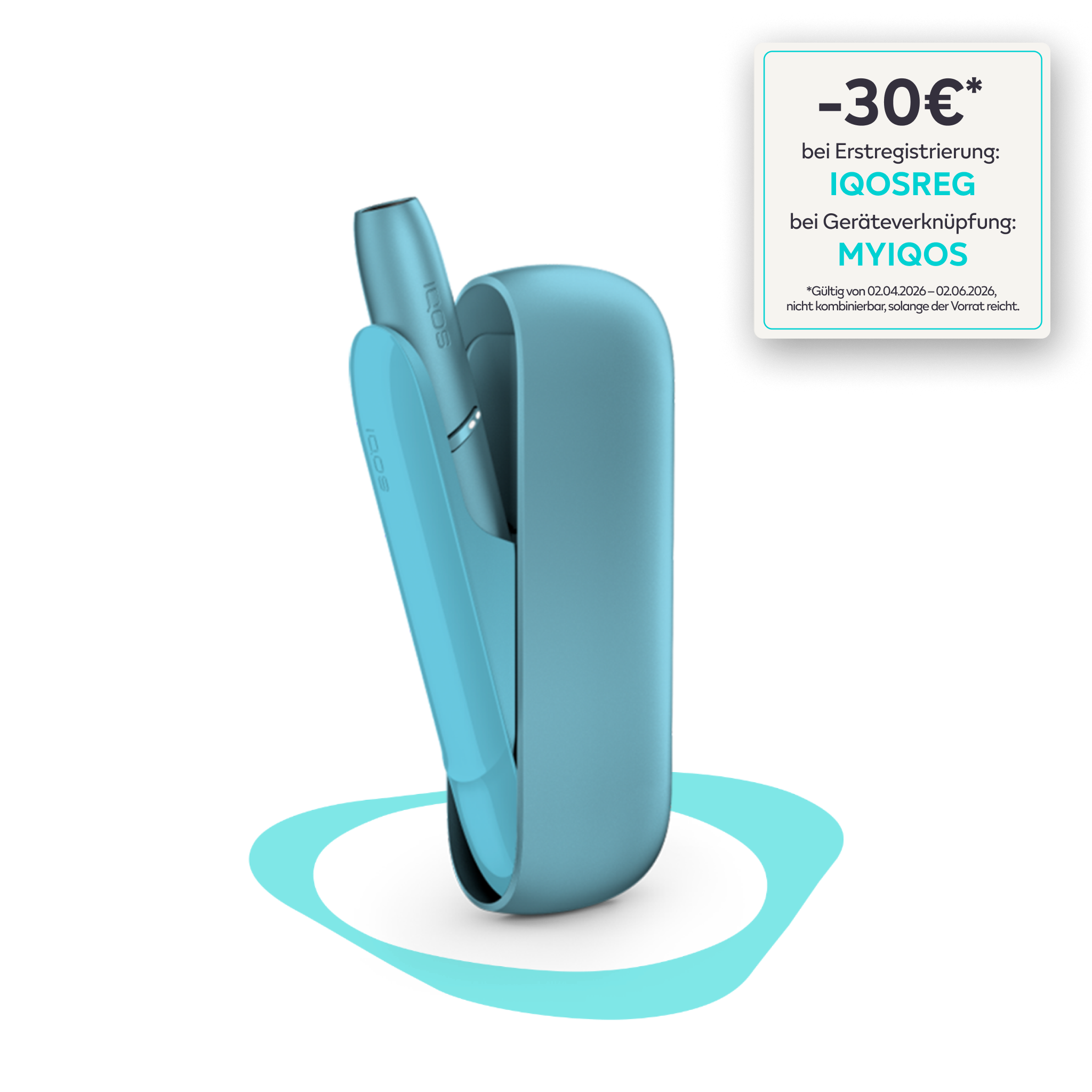 IQOS ORIGINALS DUO Kit Turquoise (Turquoise)