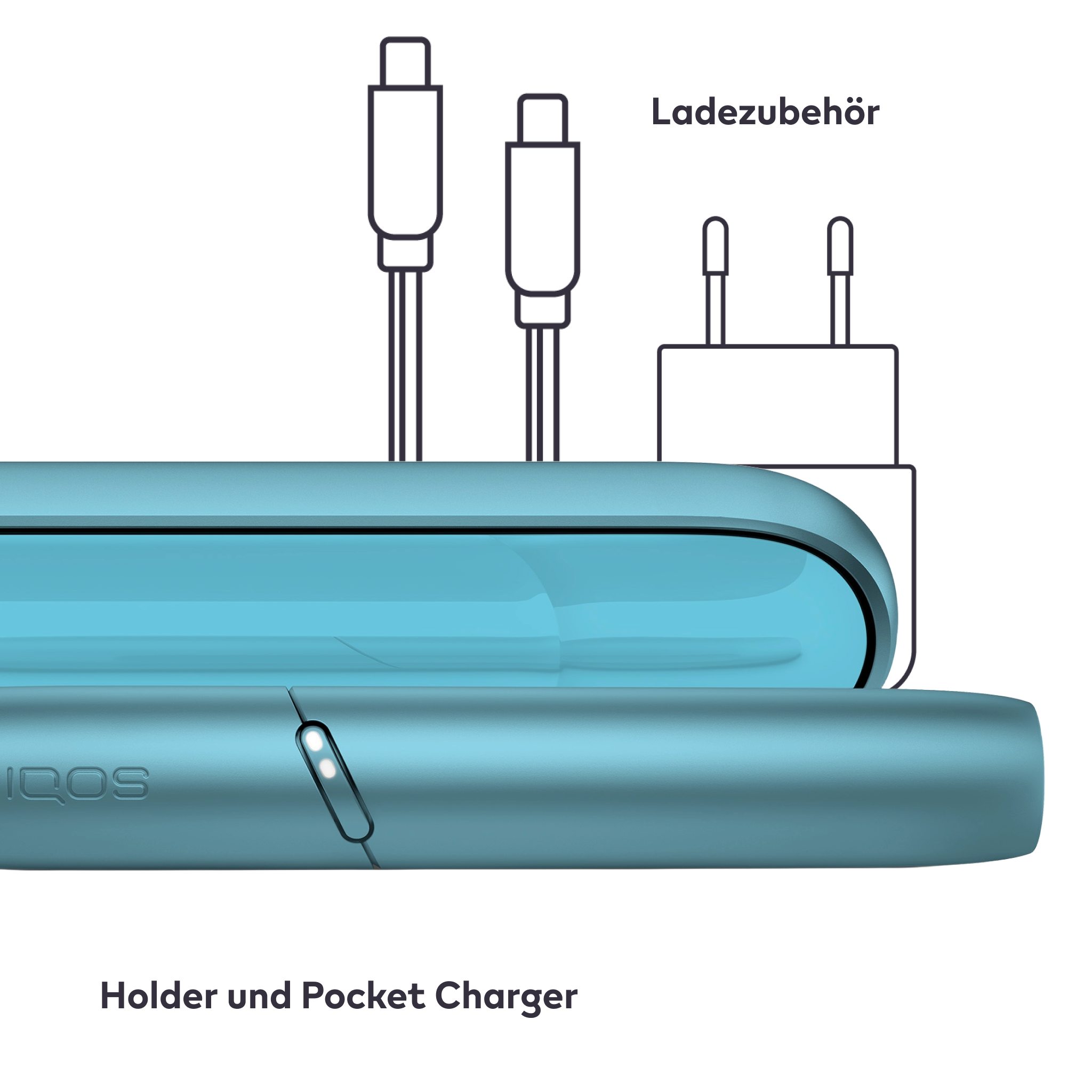 IQOS ORIGINALS DUO Kit Turquoise (Turquoise)