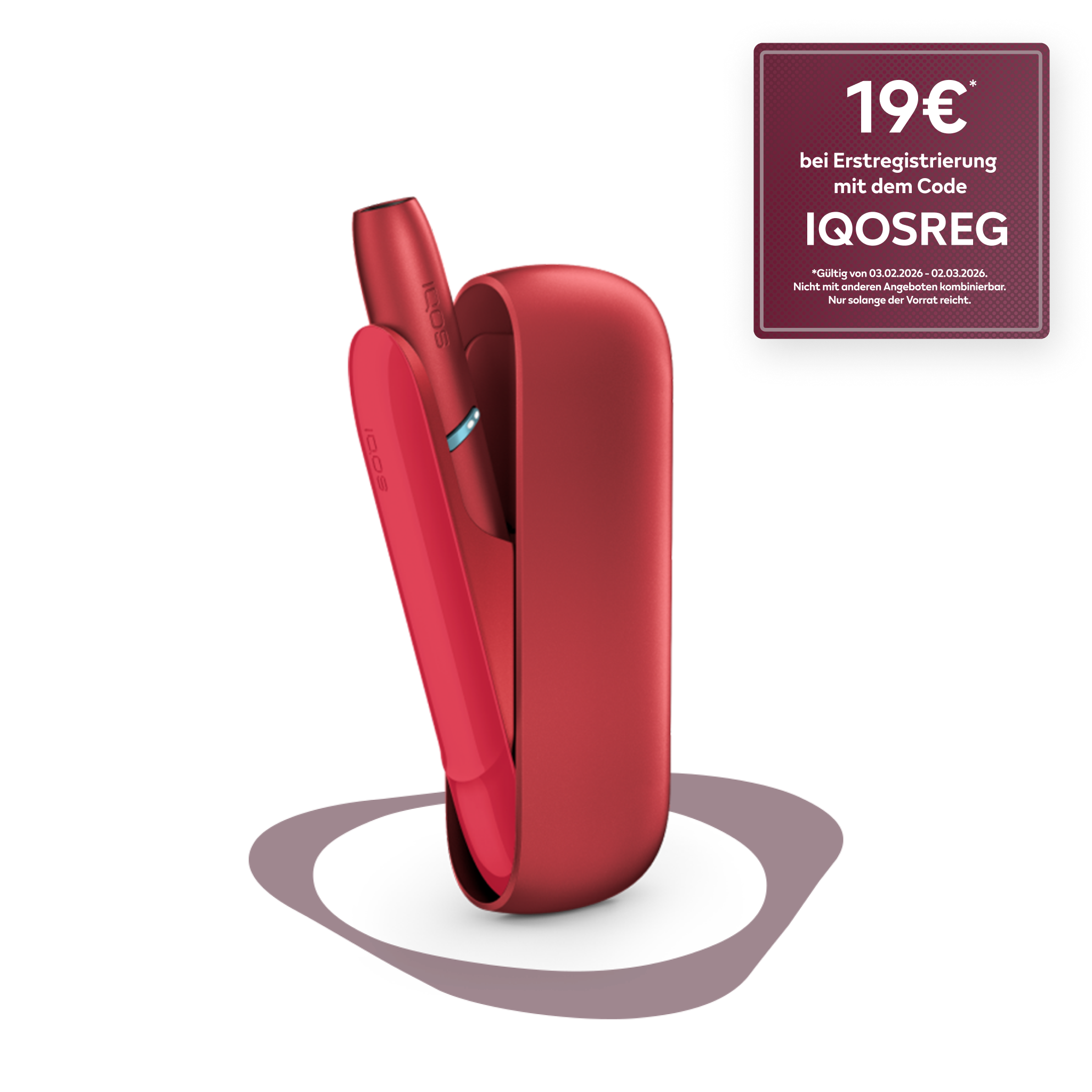 IQOS ORIGINALS DUO Kit Scarlet (Scarlet)
