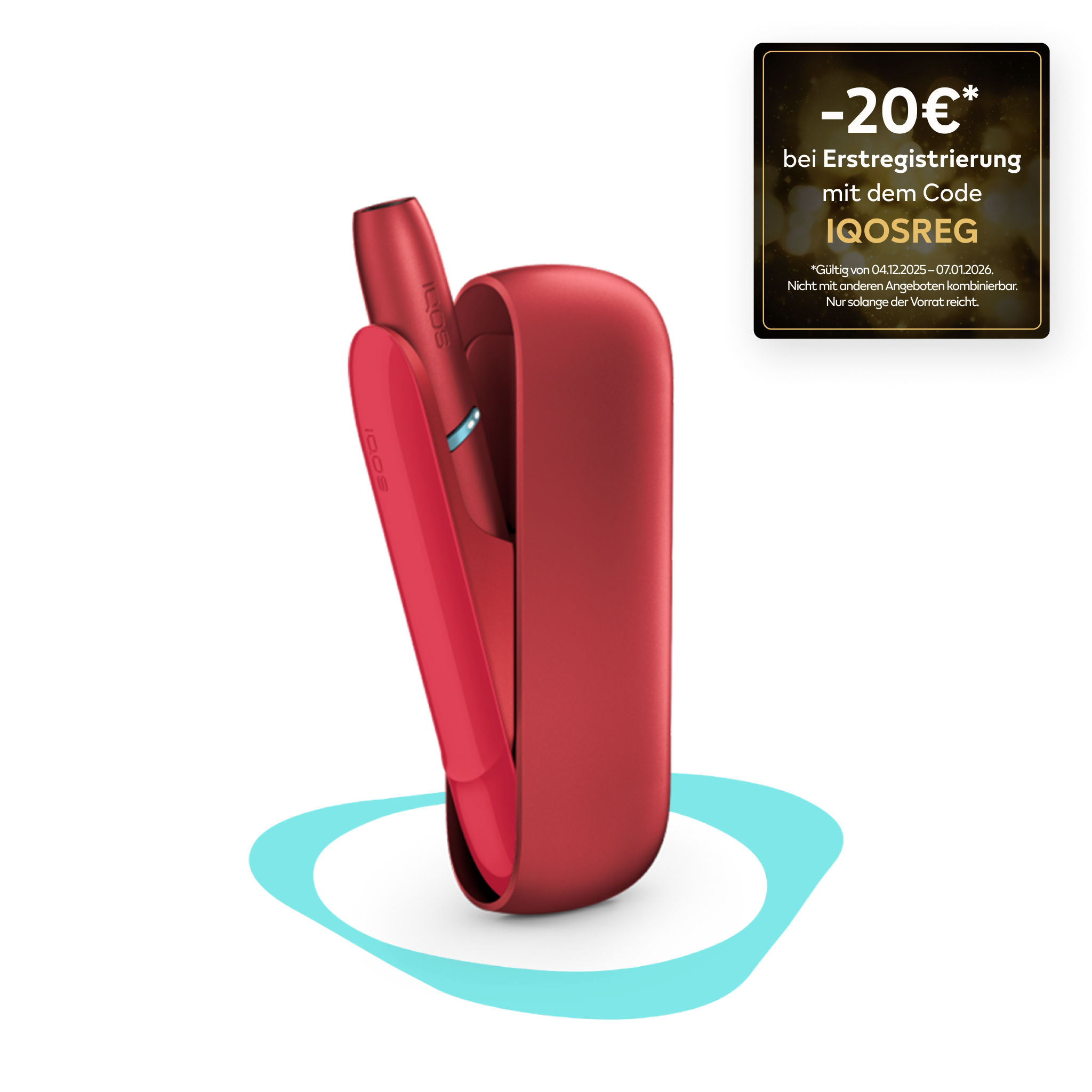 IQOS ORIGINALS DUO Kit Scarlet (Scarlet)