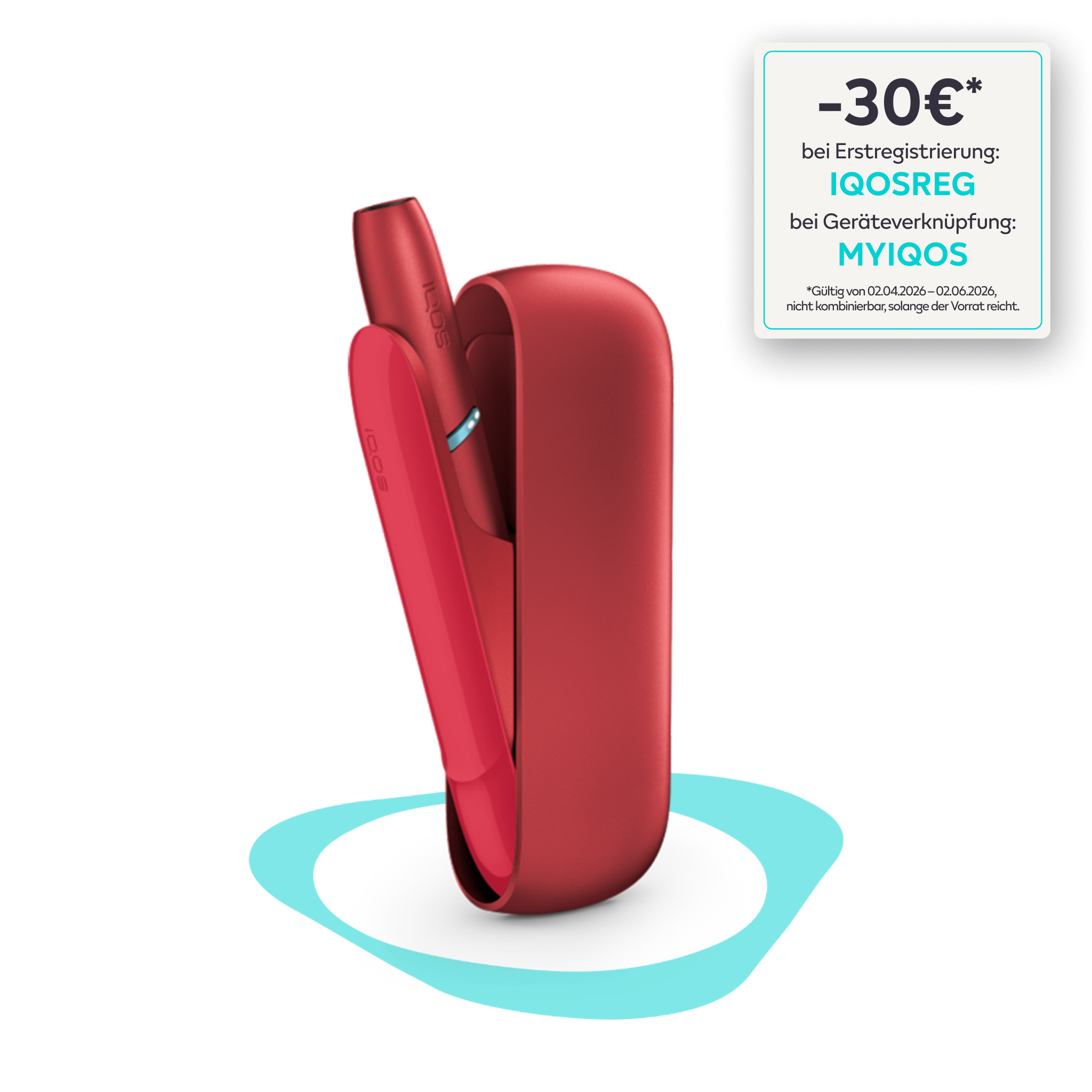 IQOS ORIGINALS DUO Kit Scarlet (Scarlet)