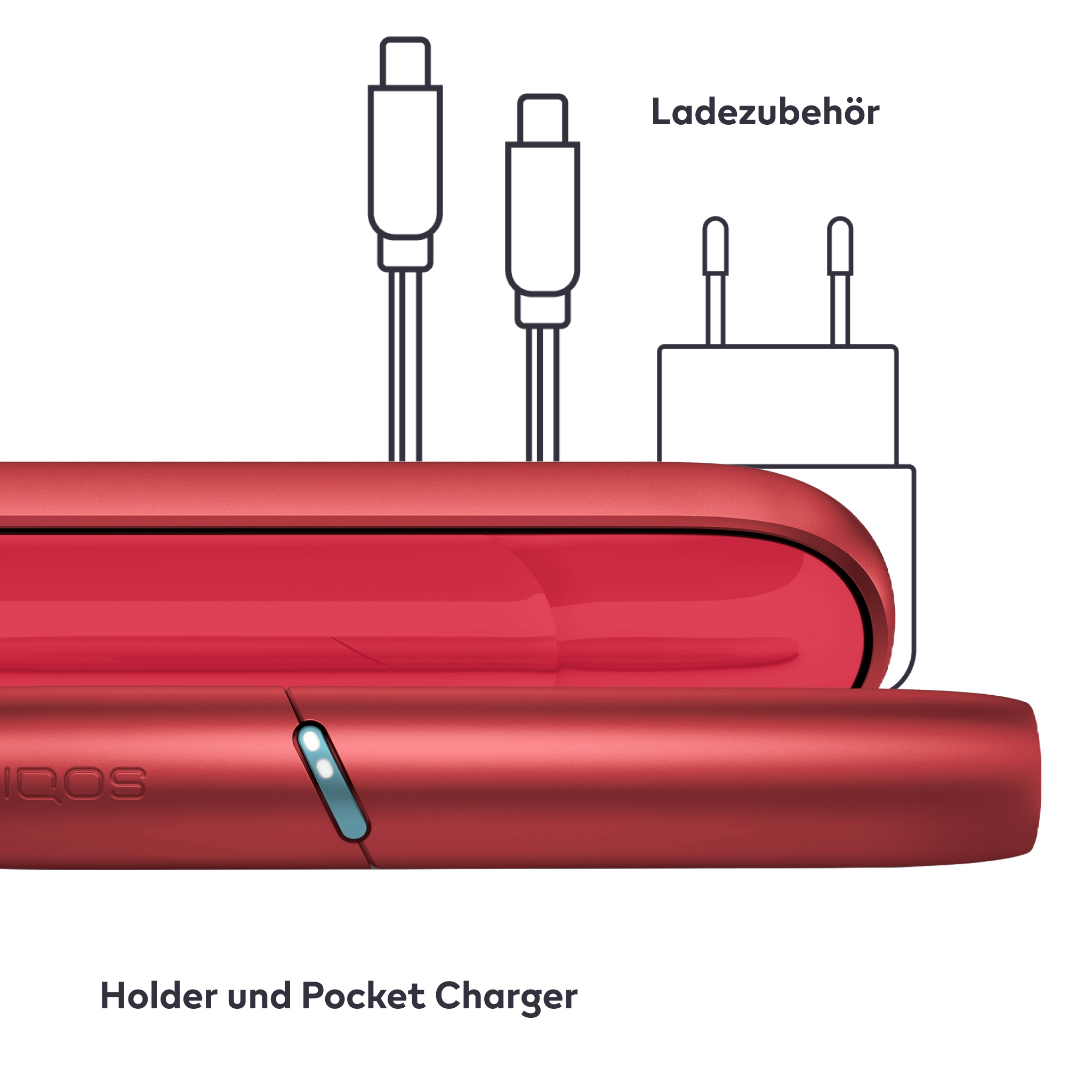 IQOS ORIGINALS DUO Kit Scarlet (Scarlet)