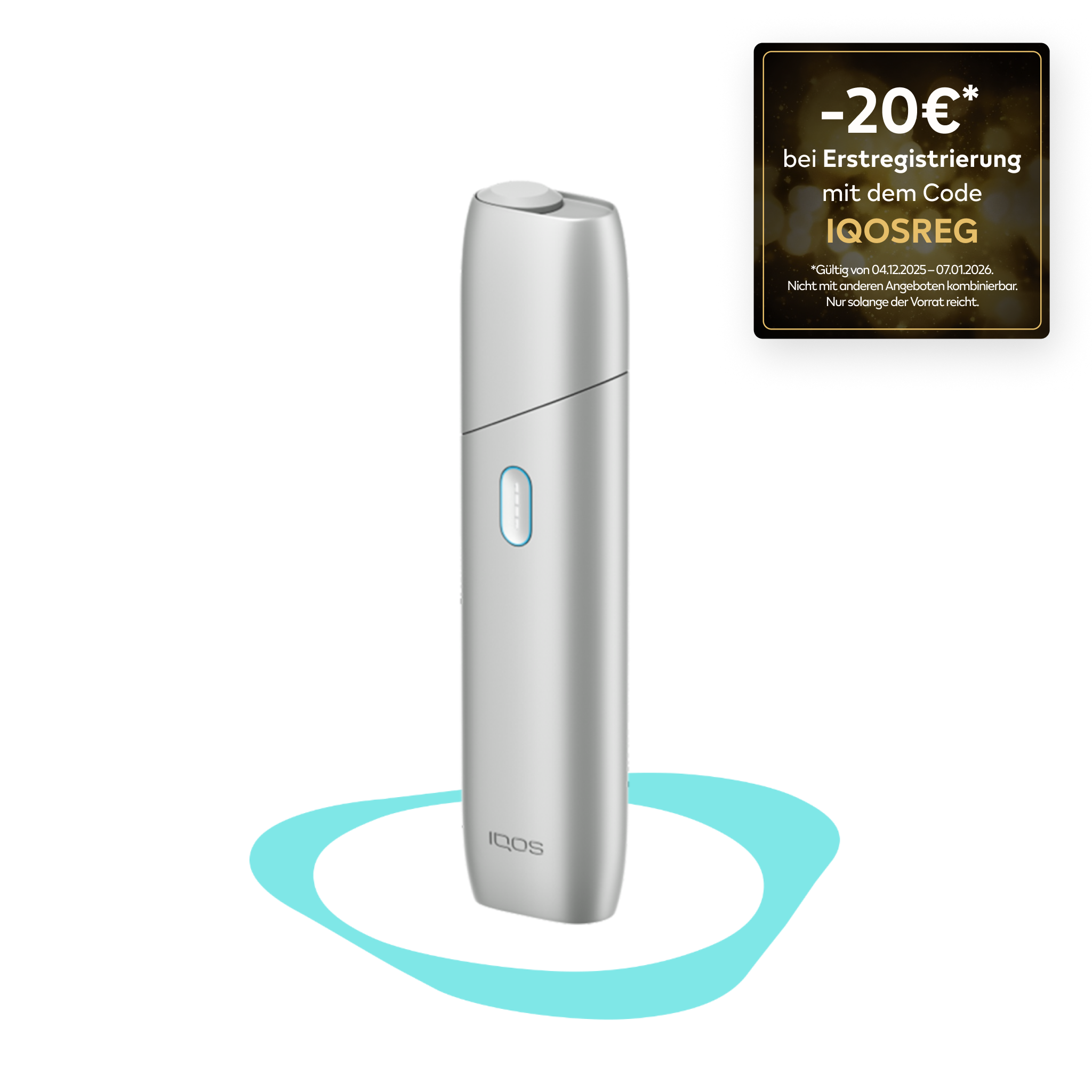 IQOS ORIGINALS ONE Kit Silver (Silver)