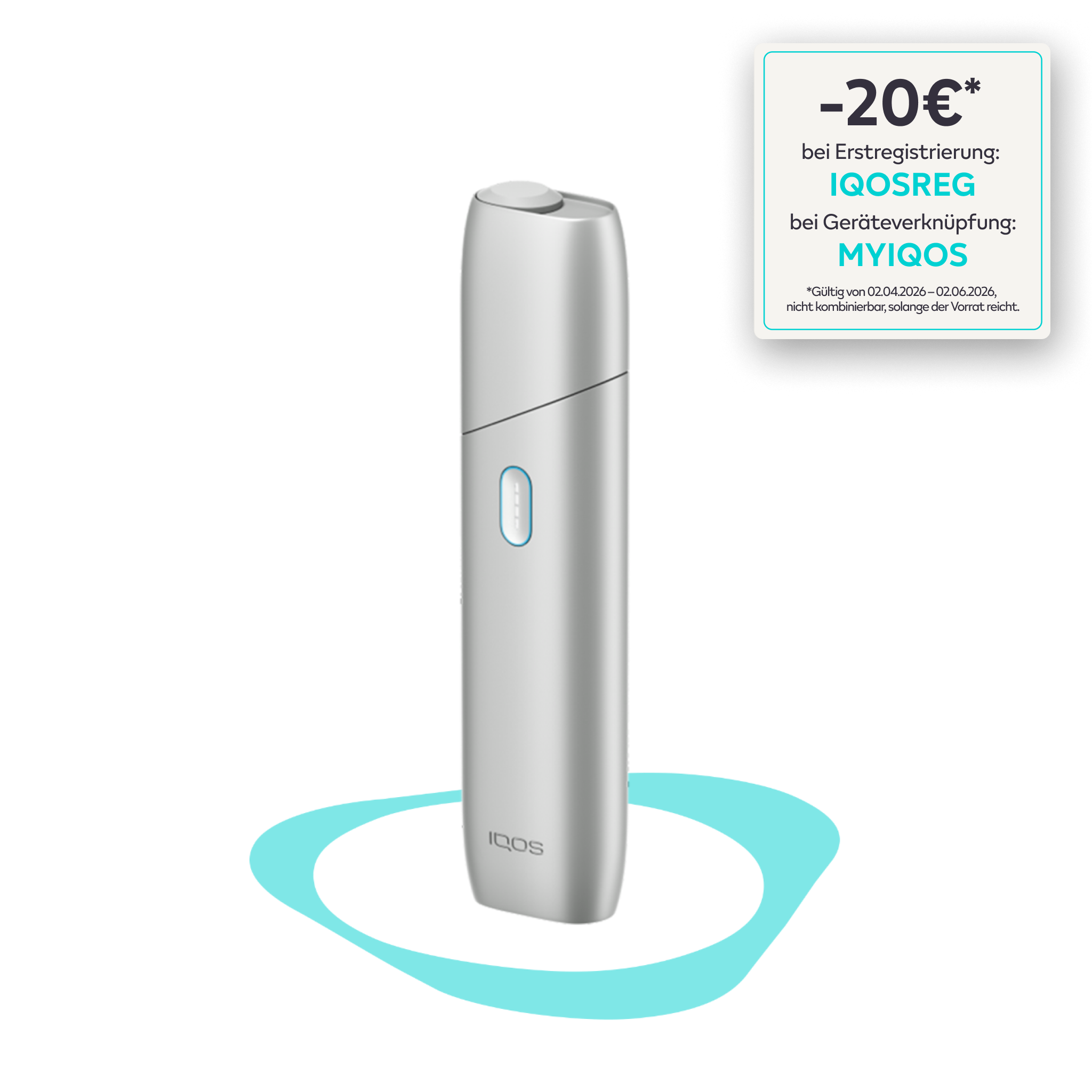 IQOS ORIGINALS ONE Kit Silver (Silver)