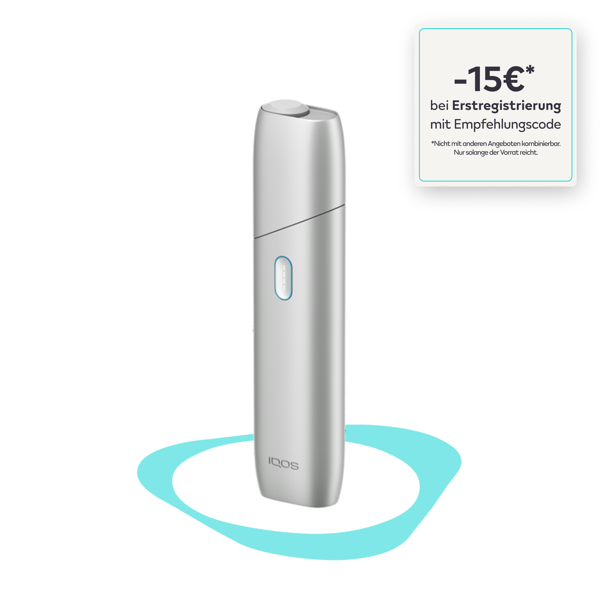 IQOS ORIGINALS ONE Kit Silver (Silver)