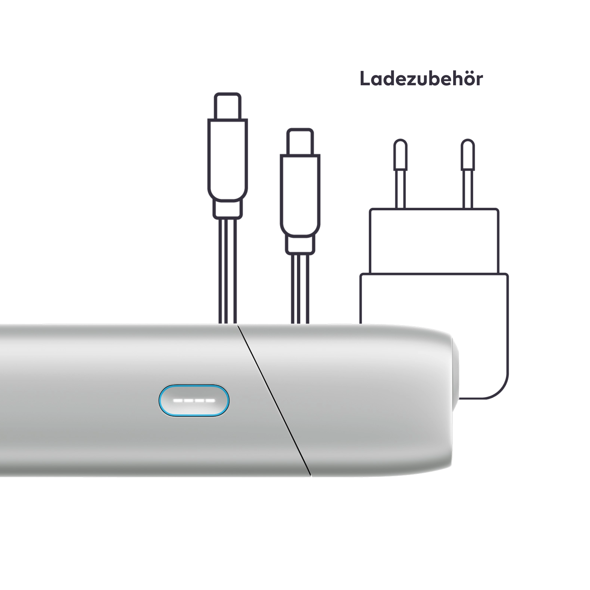 IQOS ORIGINALS ONE Kit Silver (Silver)
