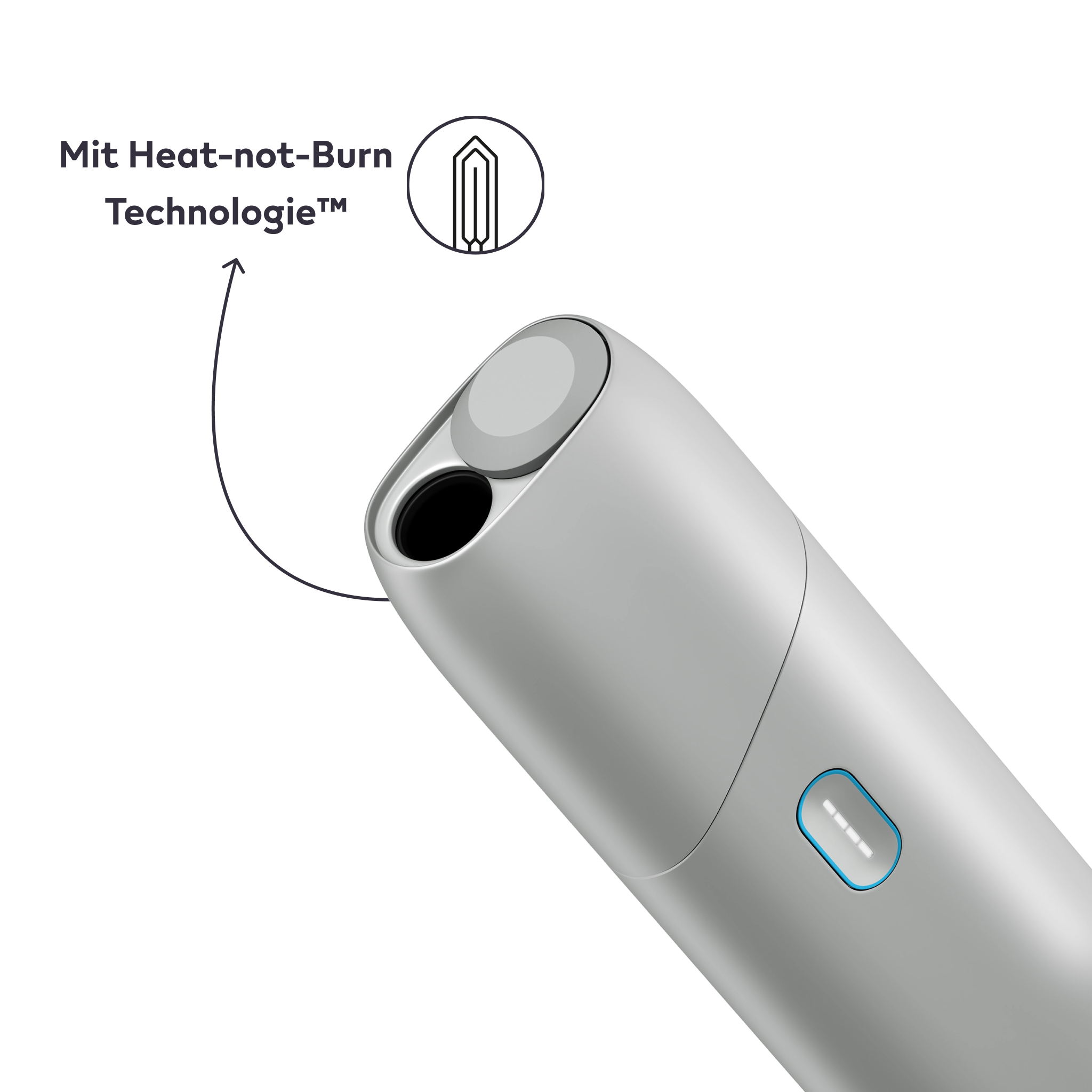 IQOS ORIGINALS ONE Kit Silver (Silver)