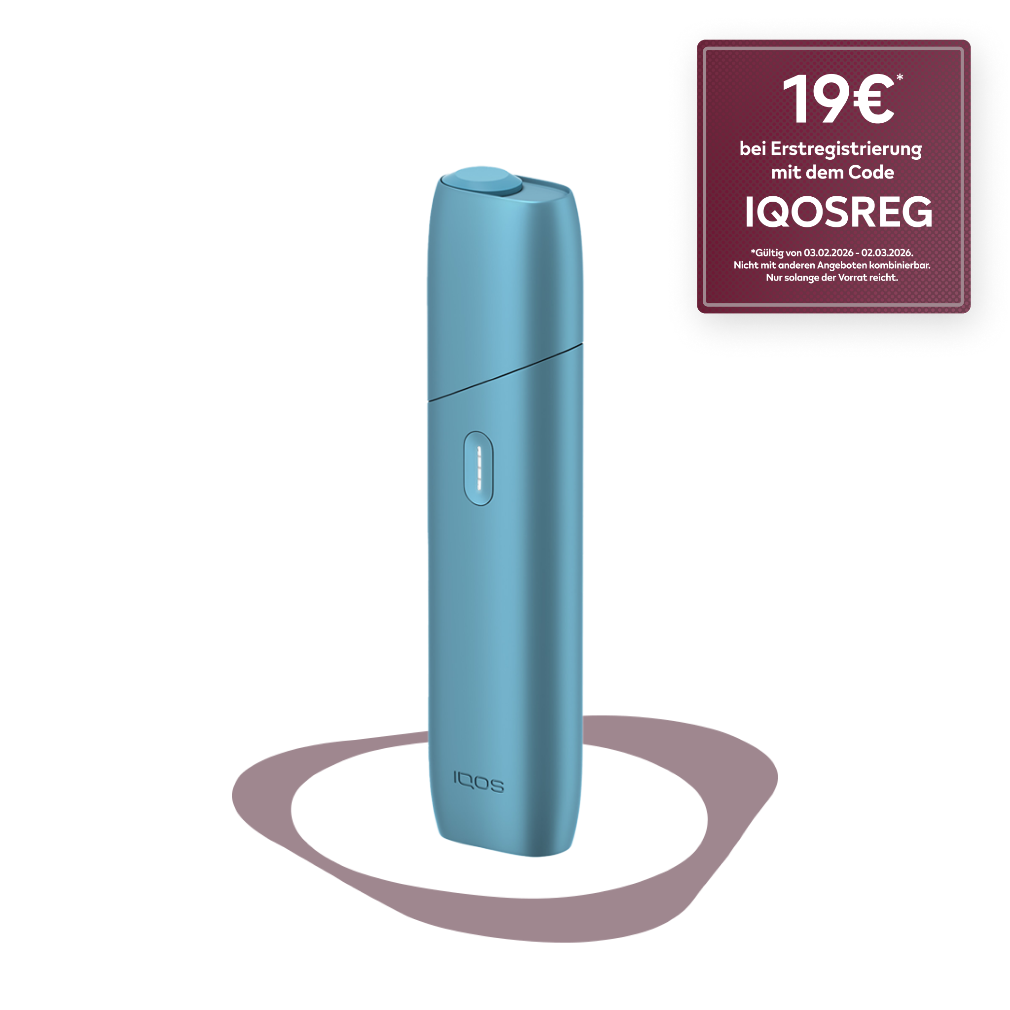 IQOS ORIGINALS ONE Kit Turquoise (Turquoise)