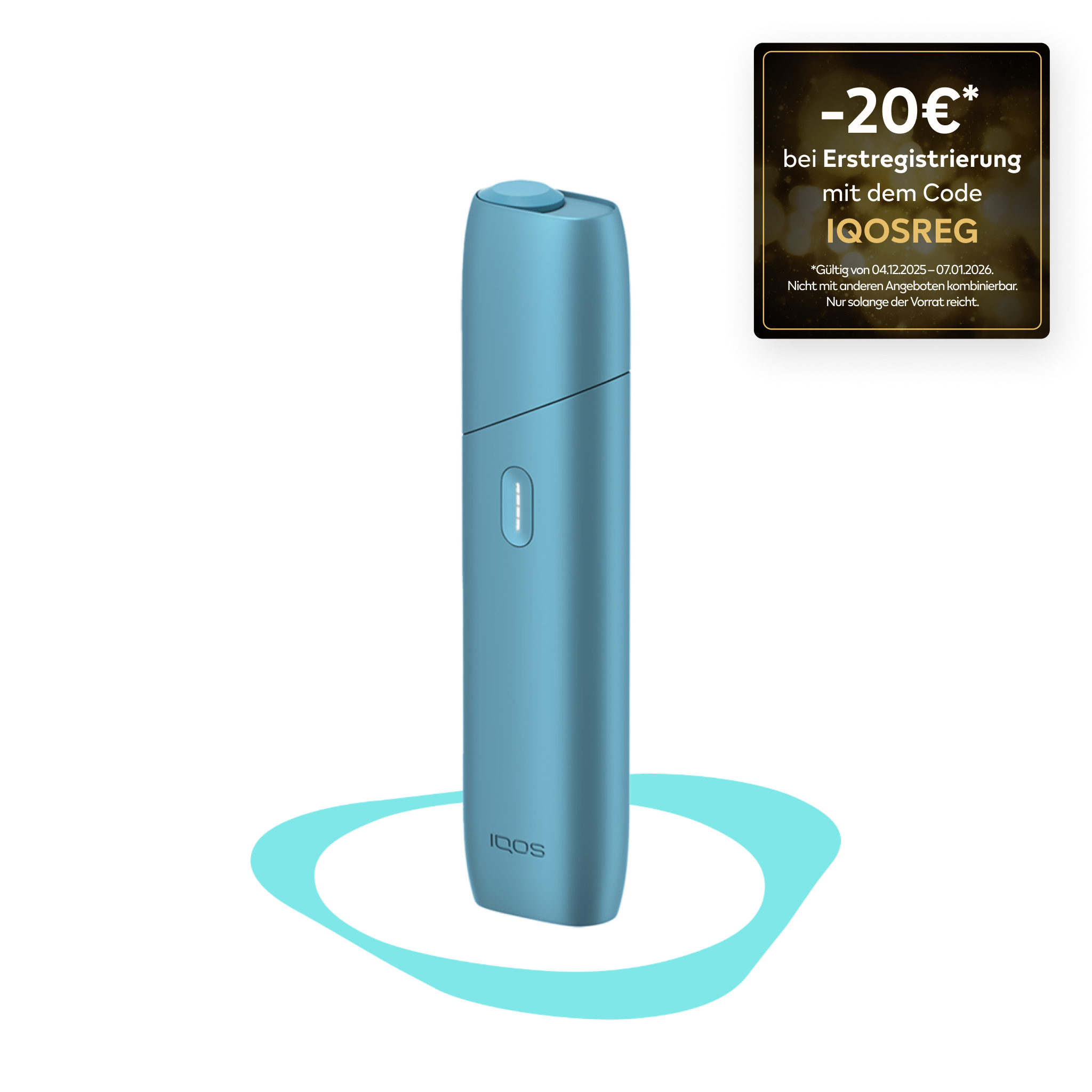 IQOS ORIGINALS ONE Kit Turquoise (Turquoise)