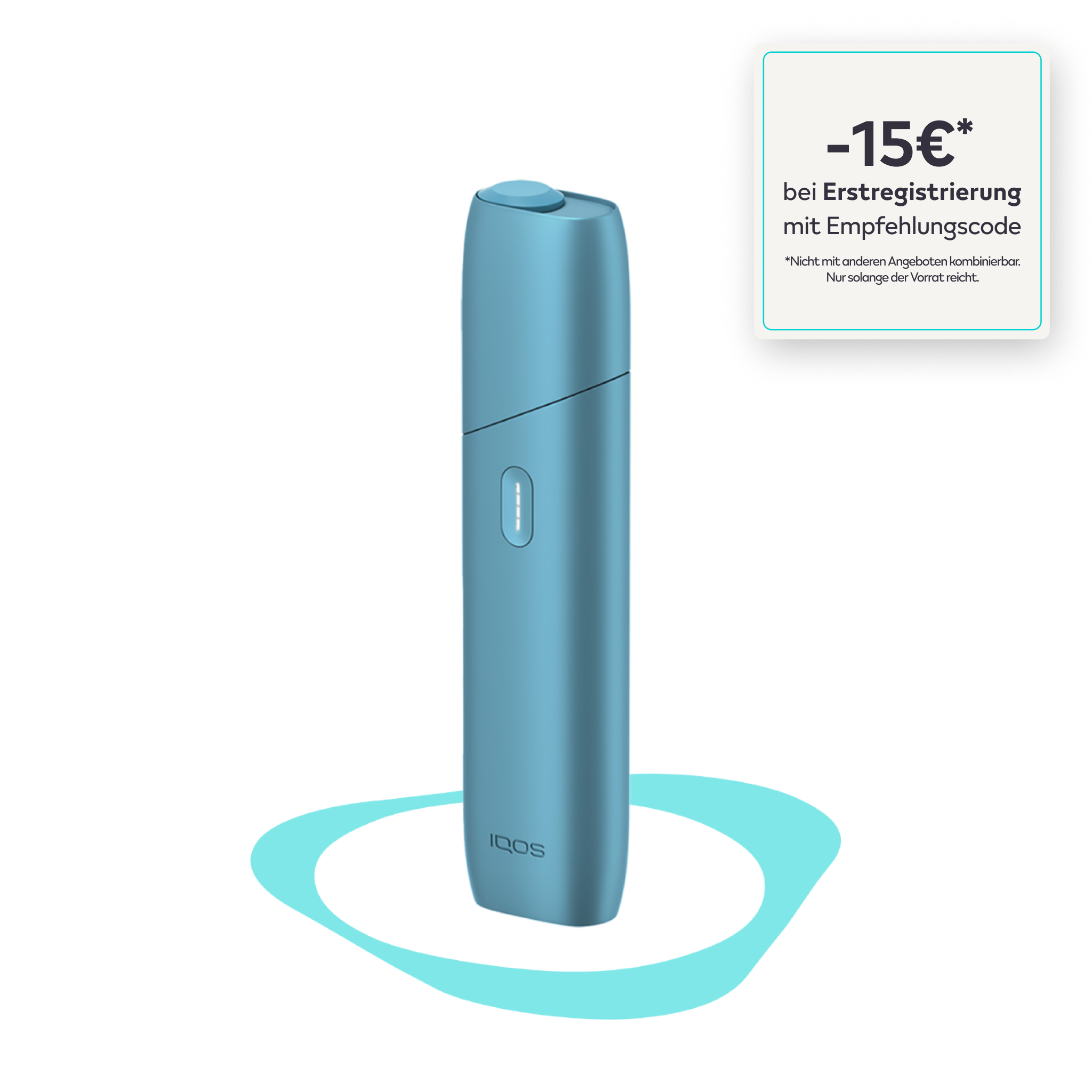 IQOS ORIGINALS ONE Kit Turquoise (Turquoise)