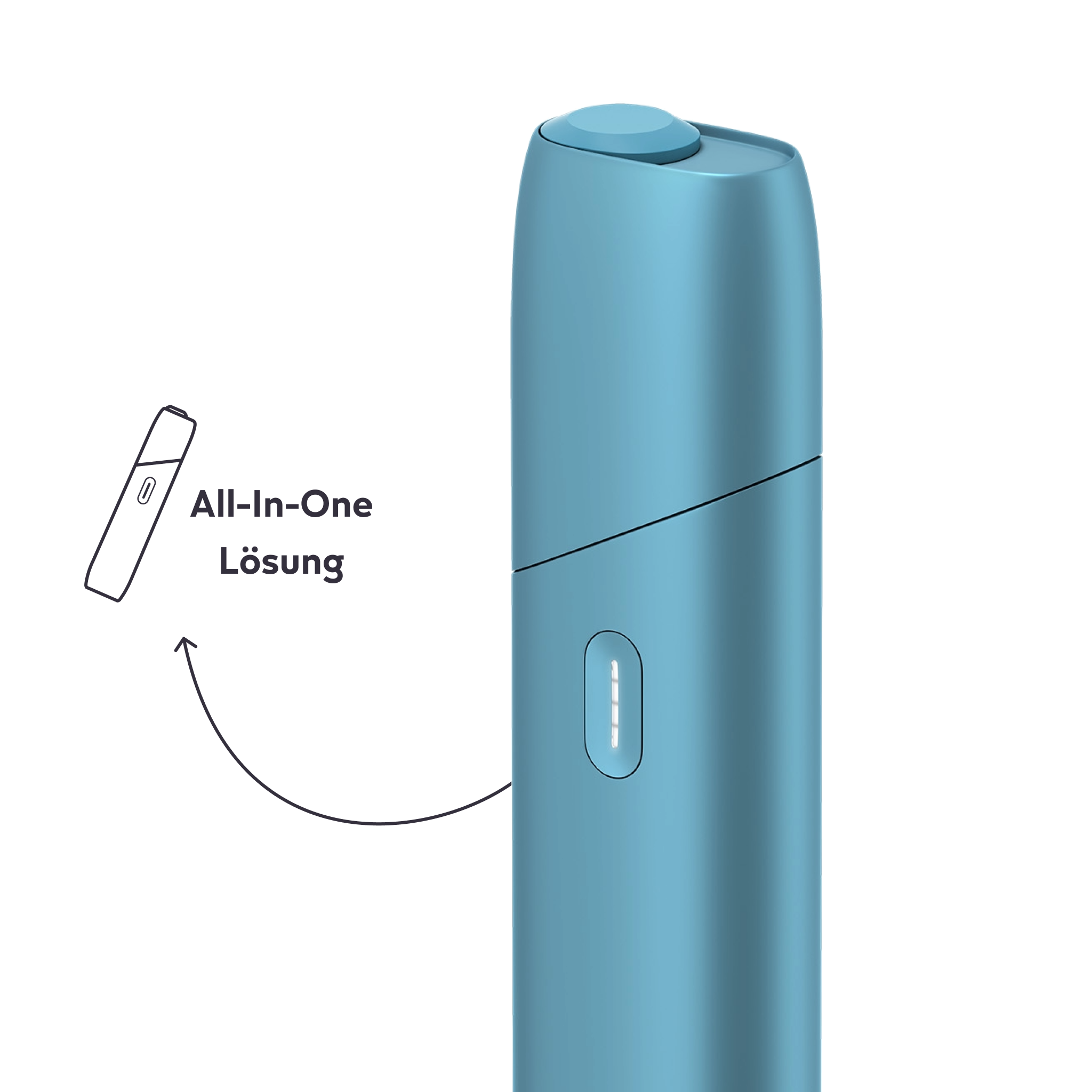 IQOS ORIGINALS ONE Kit Turquoise (Turquoise)