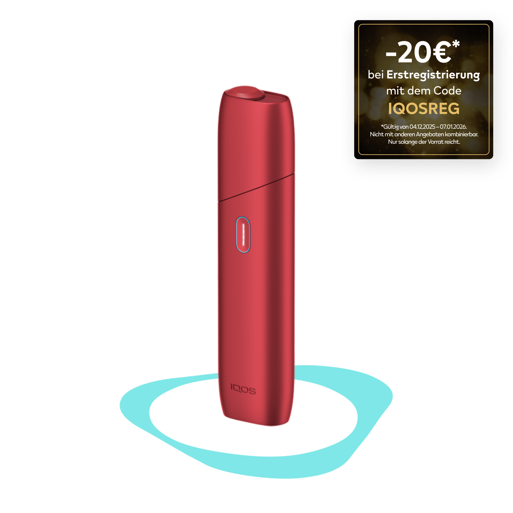 IQOS ORIGINALS ONE Kit Scarlet (Scarlet)
