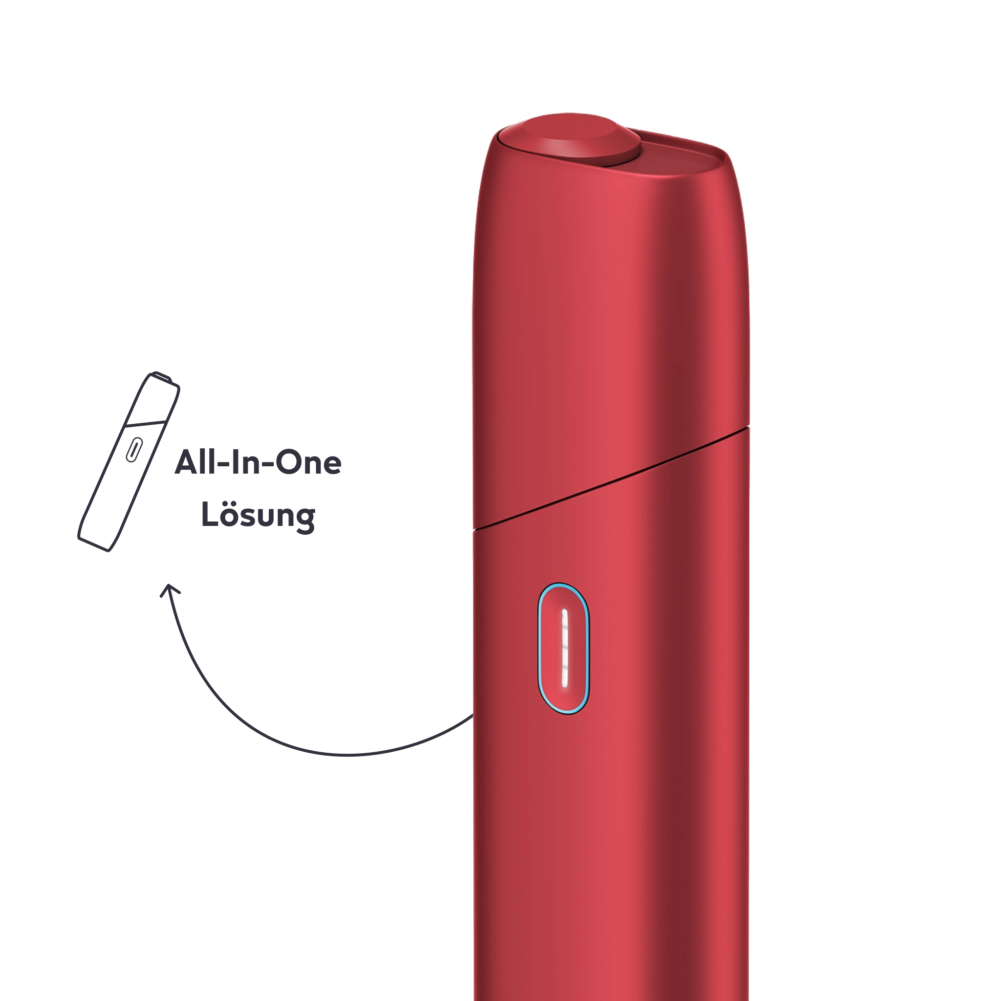 IQOS ORIGINALS ONE Kit Scarlet (Scarlet)